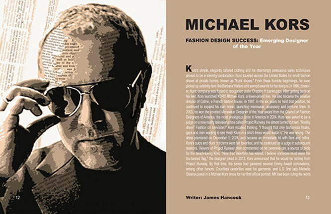 2-page Layout with Typortrait