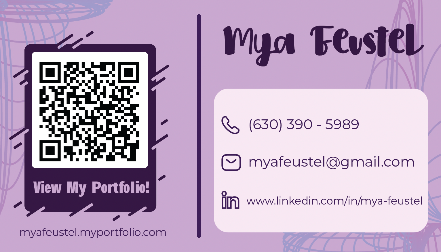 Designer's Business Card (Back)
