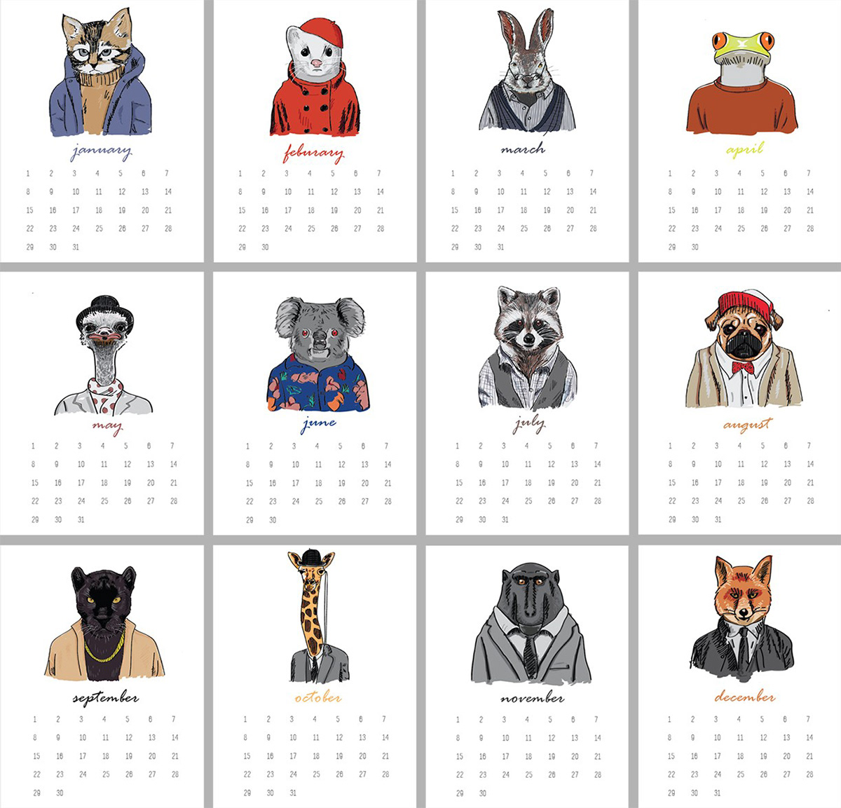 Calendar Design