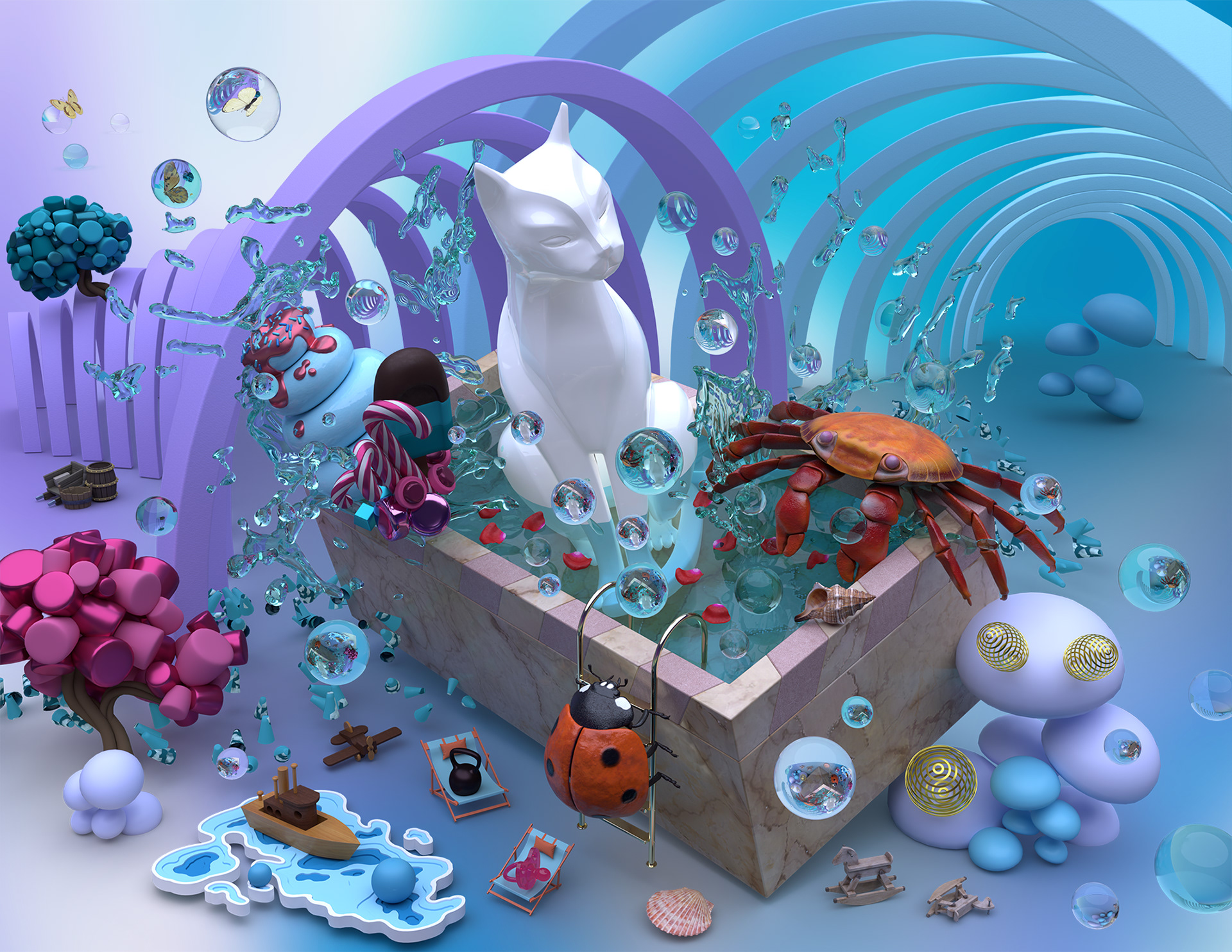 Experimental 3D Graphics: Daydream I
