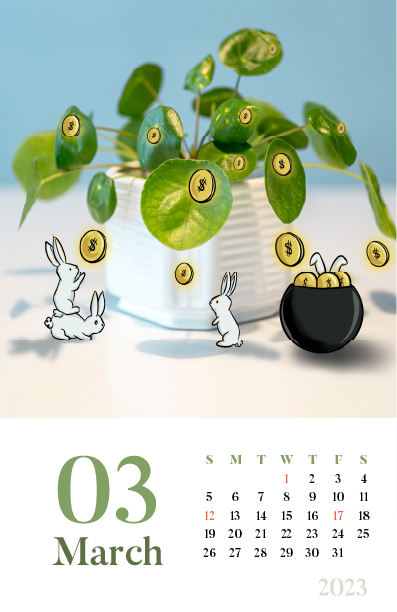 Calendar: March