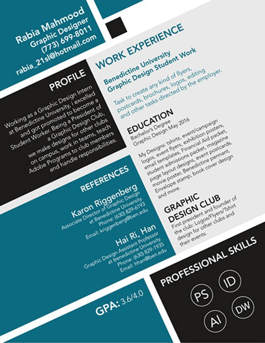 Designer's Resume