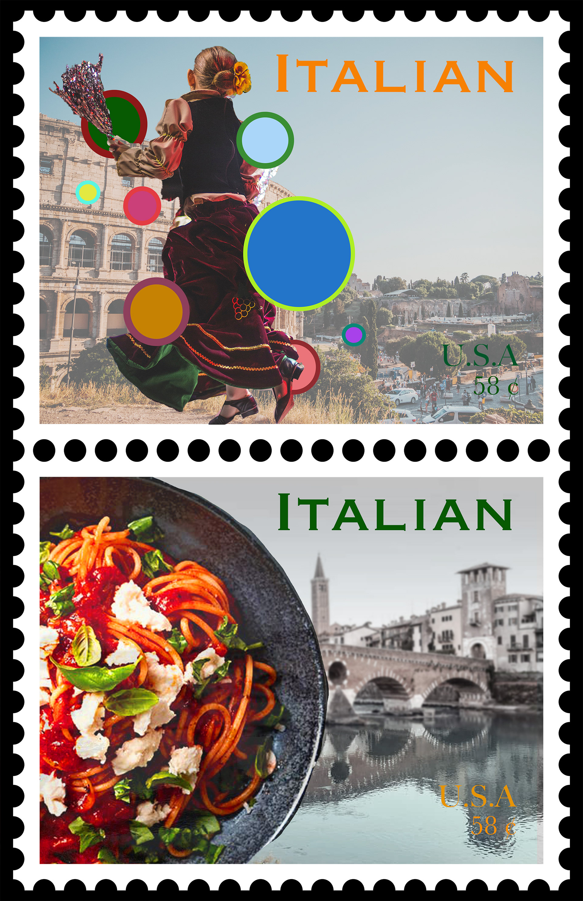 Cultural Stamp Design