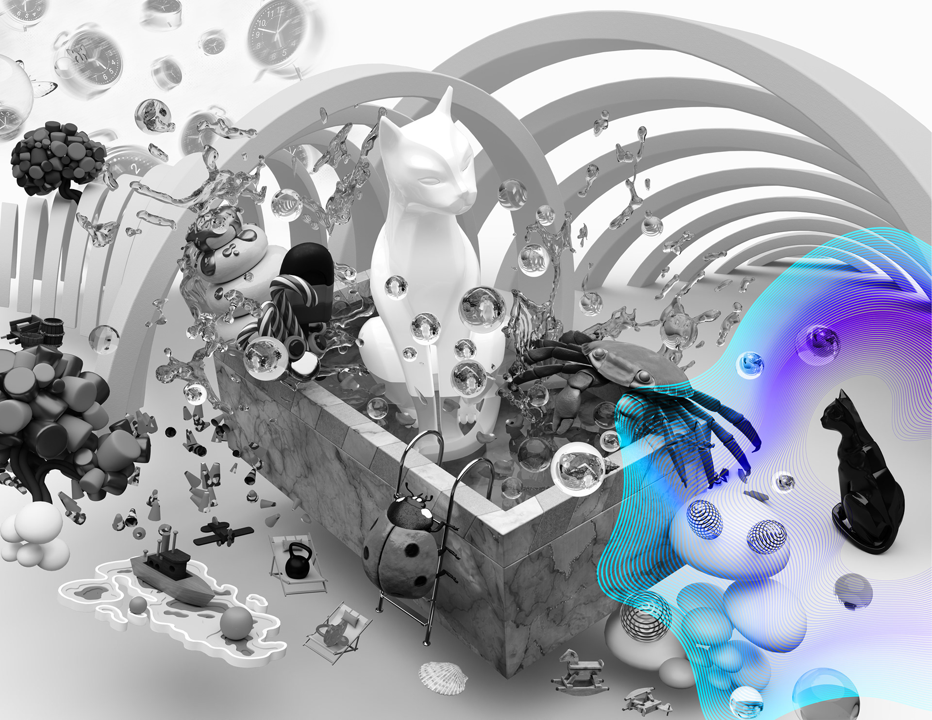 Experimental 3D Graphics: Daydream II