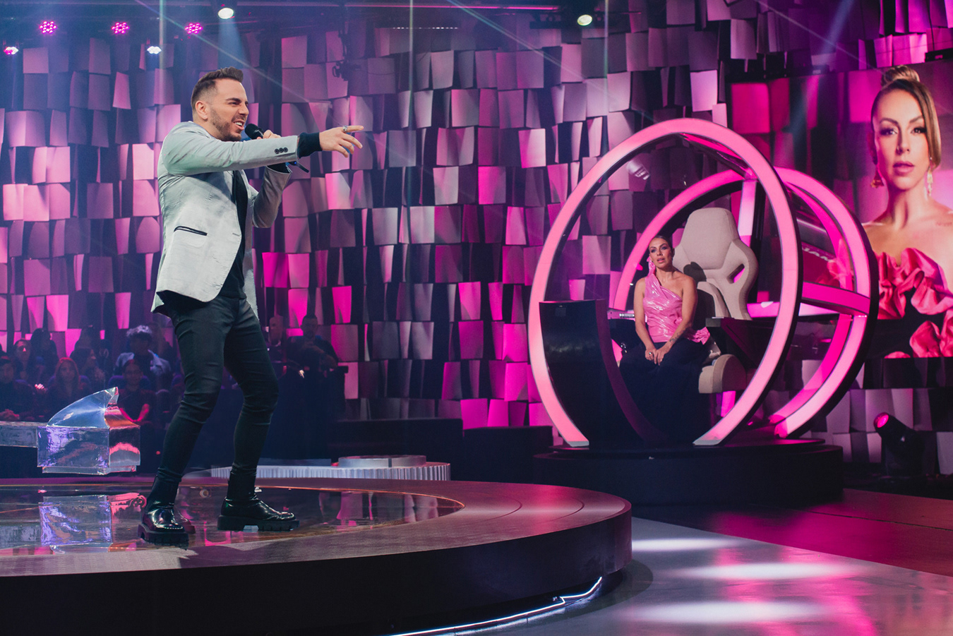 Juan GuFo en La Descarga con Maía