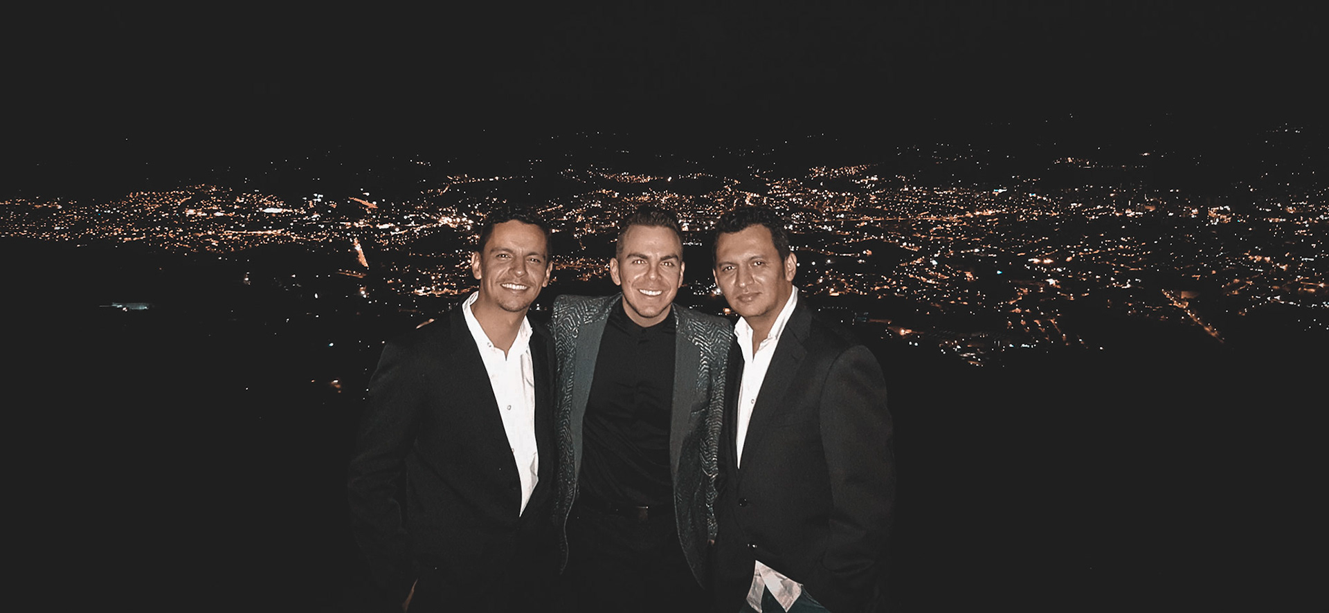 Con Víctor y Juan Carlos Castrillón