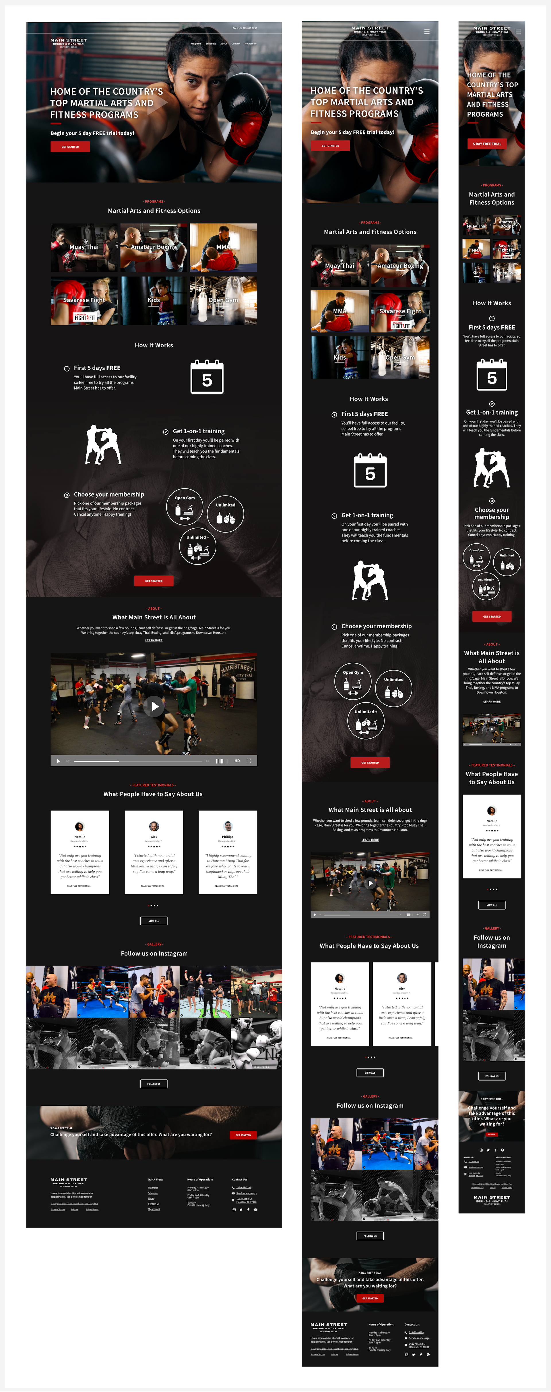 Responsive Homepage Final Redesign