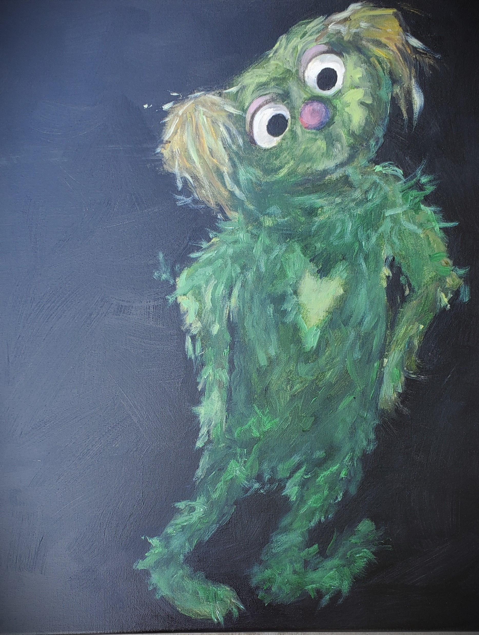 By Kristen Dahlgren and Jay Blackman Never a show to shy from tough subjects, "Sesame Street" is tackling America's opioid epidemic head on, revealing that Karli, the little green Muppet with yellow hair, was in foster care because her mother suffered from addiction.  Karli will explain on "Sesame Street in Communities" that her mom "was away for a while because she had a grown-up problem."  The "Sesame Street in Communities" project offers supplemental content free to providers, parents and caregivers, designed for kids who are often the unseen victims of addiction.  "How they're impacted by addiction is often something that we don't hear about or, more importantly, don't hear [in] a children's voice or perspective," said Jeanette Betancourt, senior vice president for U.S. social impact at Sesame Workshop, the nonprofit organization behind "Sesame Street."  Karli told NBC News that "I love my mom so much" but that "she couldn't take good care of me because she was having such a tough time."  IMAGE: Karli the Muppet Children can relate to Karli and use her as a way to open up dialogue about the drug crisis in America, 'Sesame Street' says.Zach Hyman / Sesame Workshop It's a story familiar to Salia Woodbury, a 10-year-old girl whose parents battled opioid addiction and are now in recovery. Salia joins Karli in some of the episodes to reassure children of addicted parents that they're not alone.  "We all feel, like, our big feelings inside," Salia said. But "we're strong, and we can all work together to go through it."  Jaana Woodbury, Salia's mother, said opioid addiction is "a huge crisis." She said the special series "kind of takes away the stigma and the judgment, and it encourages people to be open-minded."