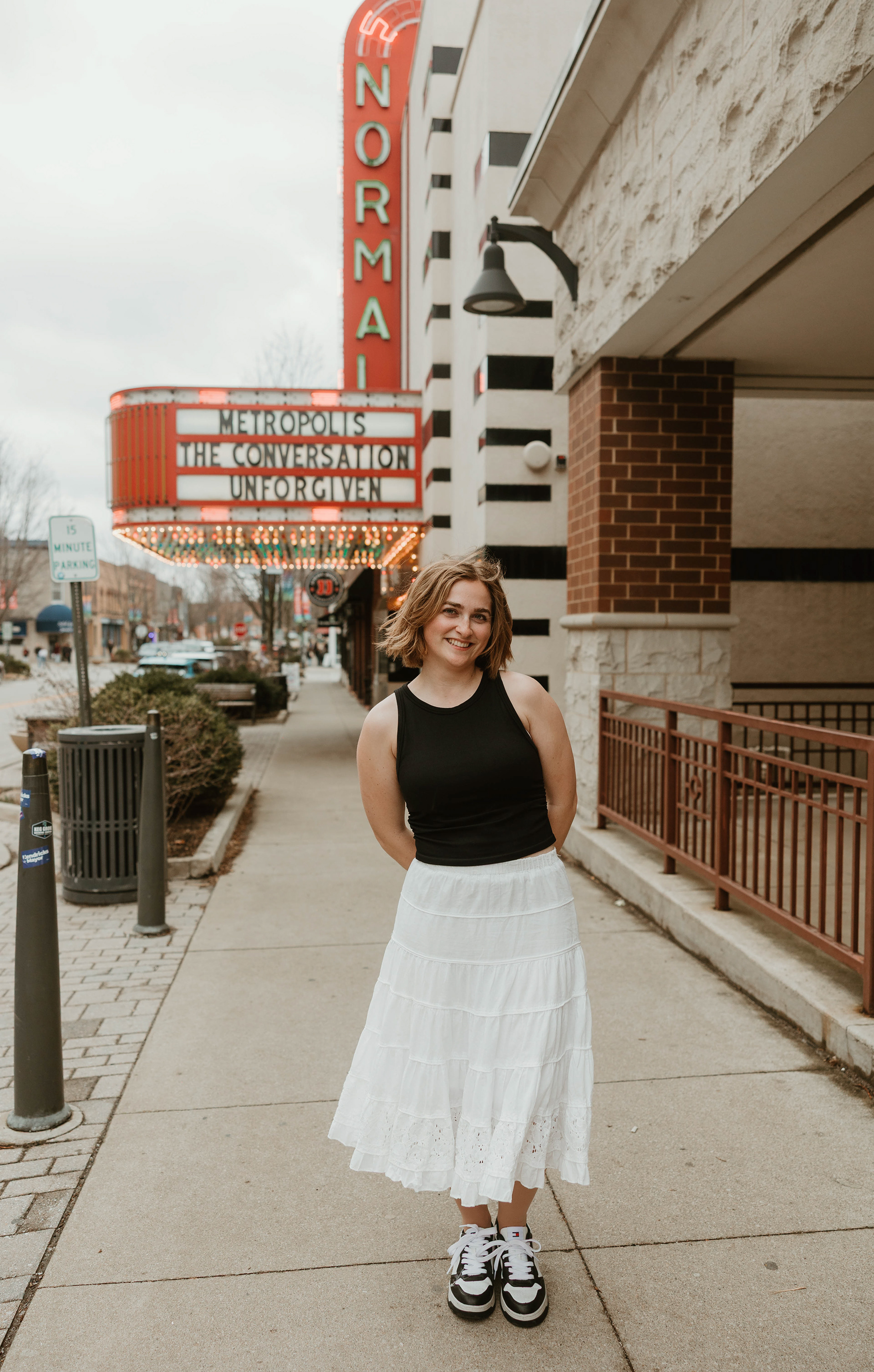 Photo shoot at school