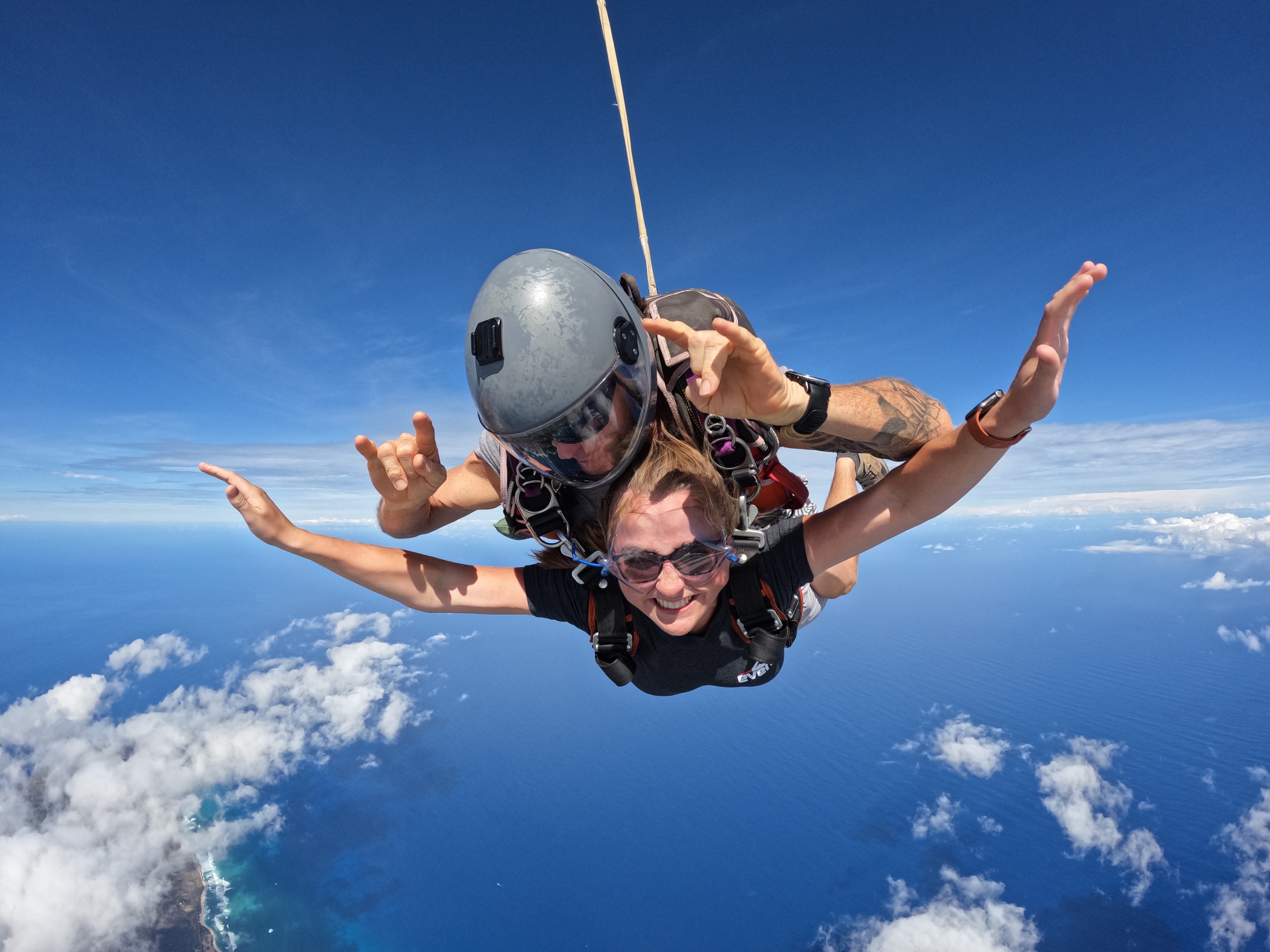 Skydiving in Hawaii