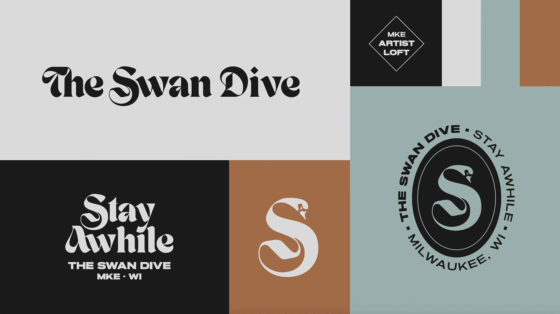 Swan Dive Brand Identity