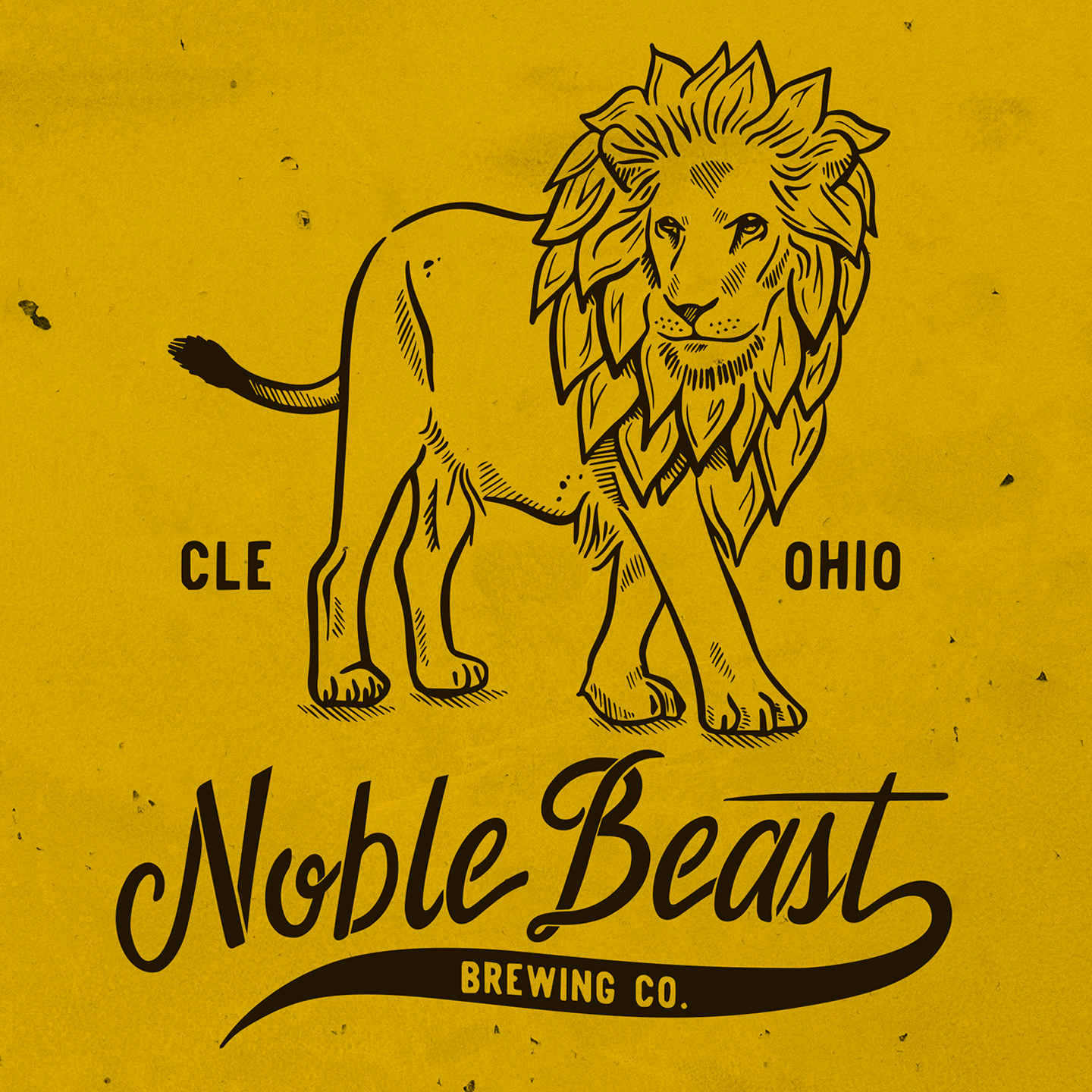 Illustration for Noble Beast Brewing Co. in Cleveland, OH