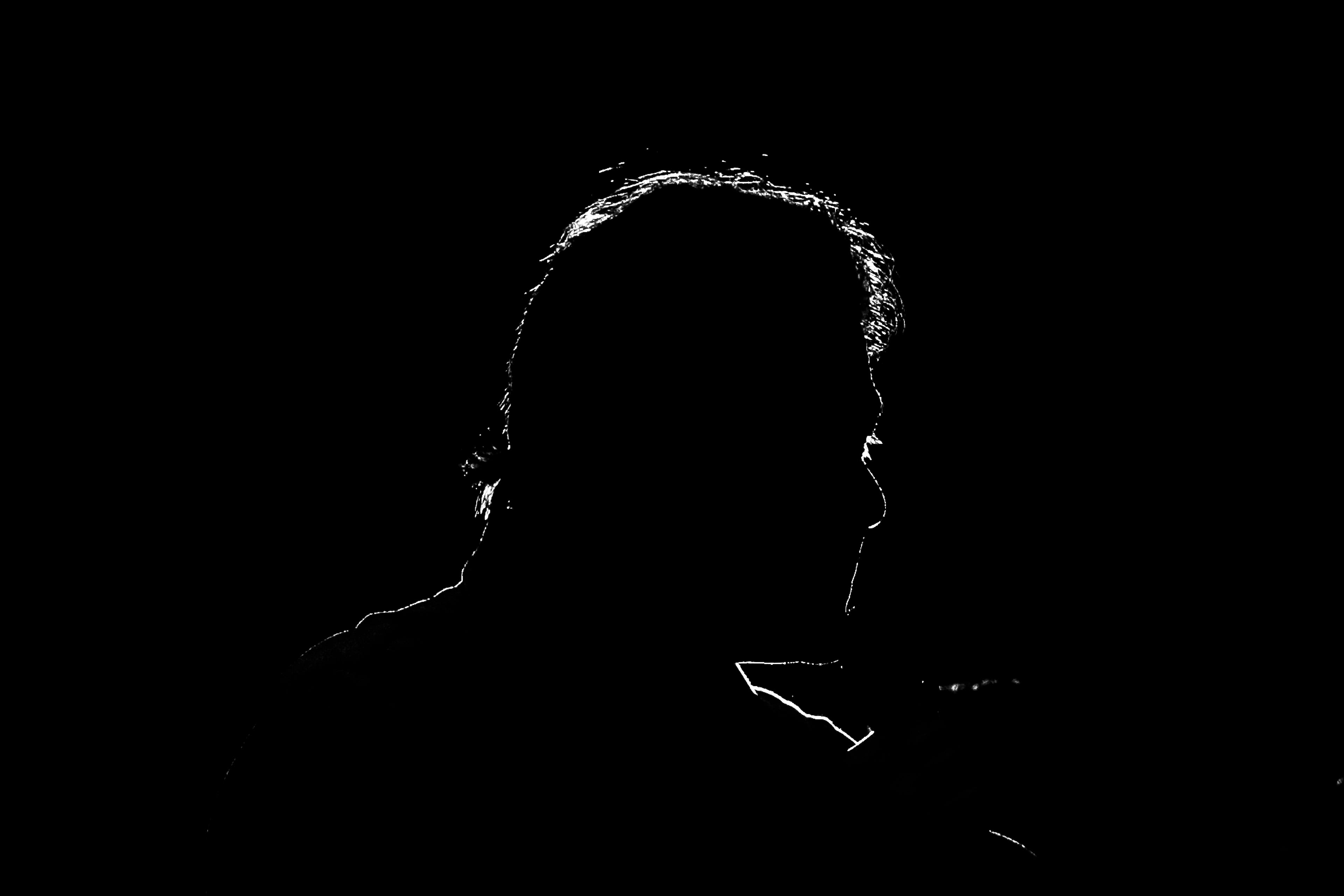 Silhouette of Fernando Haddad (PT), then candidate for governor of the state of São Paulo in the 2022 elections, during a plenary session with trade unions and social movements held at Casa de Portugal in August 2022 in downtown São Paulo. Fernando Haddad would later become one of the most important figures in the government of President-elect Luiz Inácio Lula da Silva, being appointed Minister of Finance, which in Brazil is equivalent to Minister of Economy.  Photo: AGIF/Suamy Beydoun