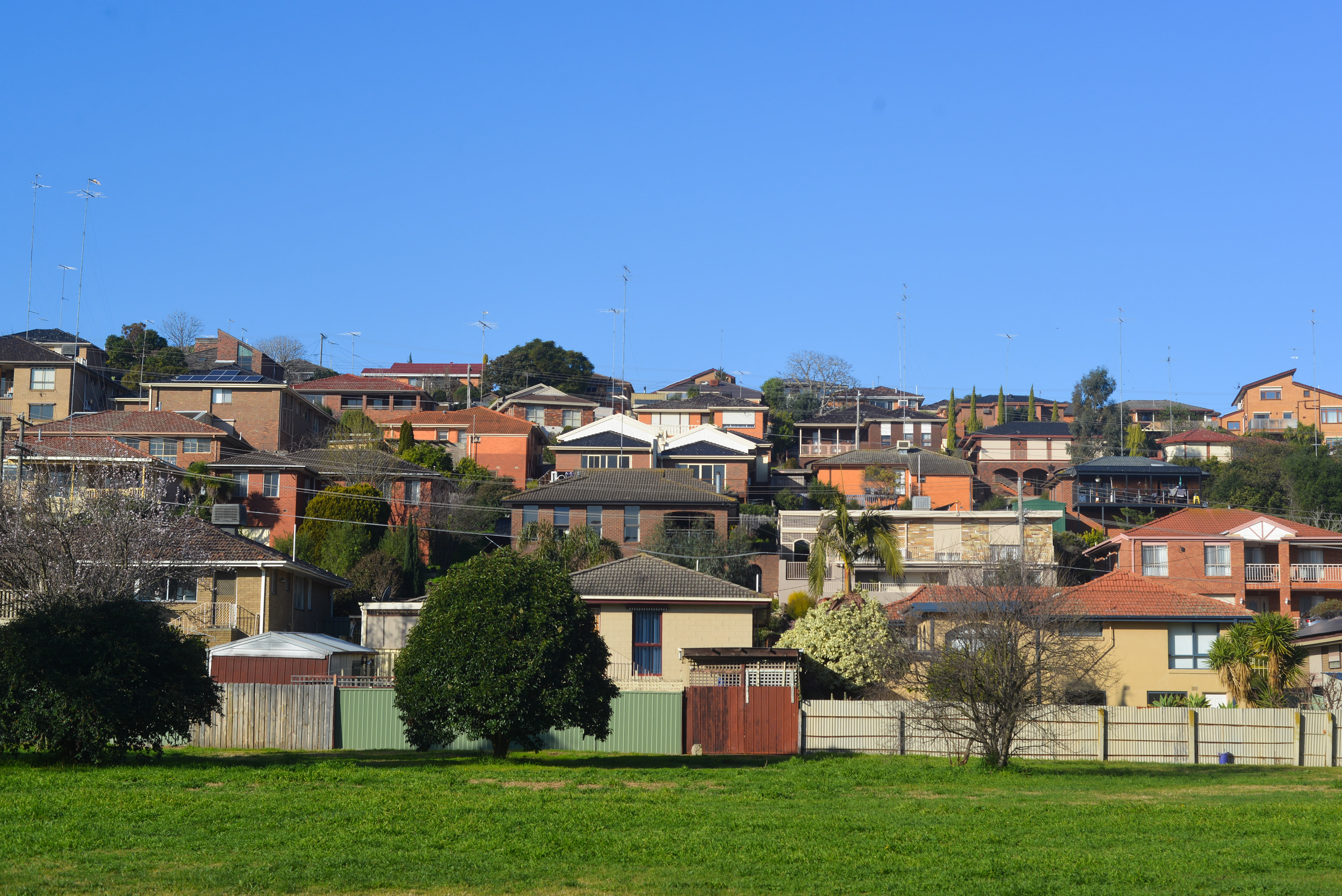 Glenroy from Moonee Ponds Creek Trail