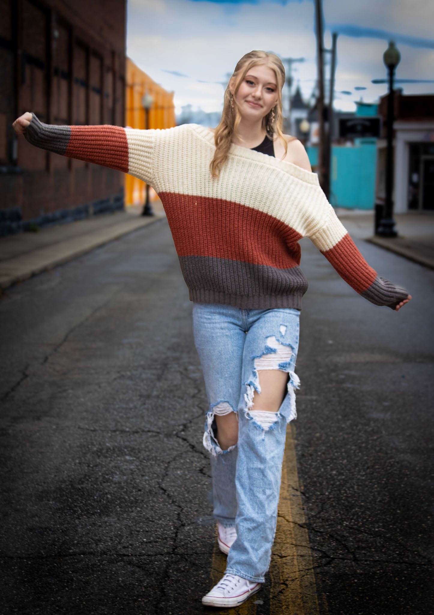 Creative Senior Pic