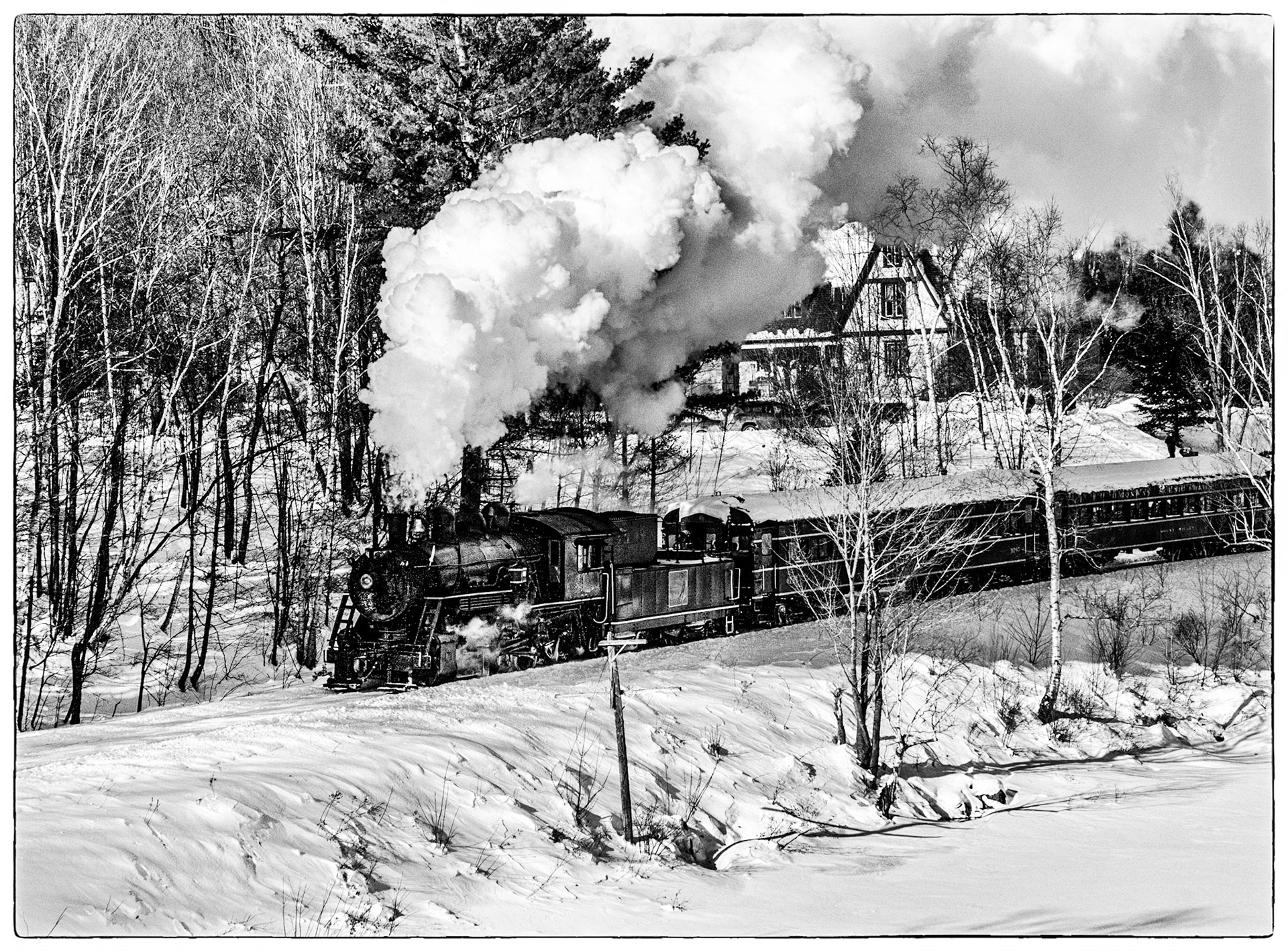 Steam in Snow
