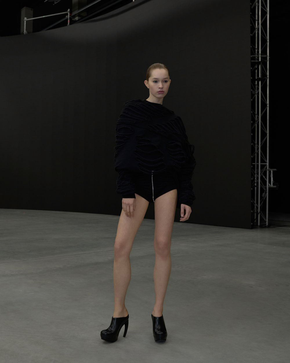 Sweater & Pant (pattern work for Sia Arnika AW25) ©Sia Arnika