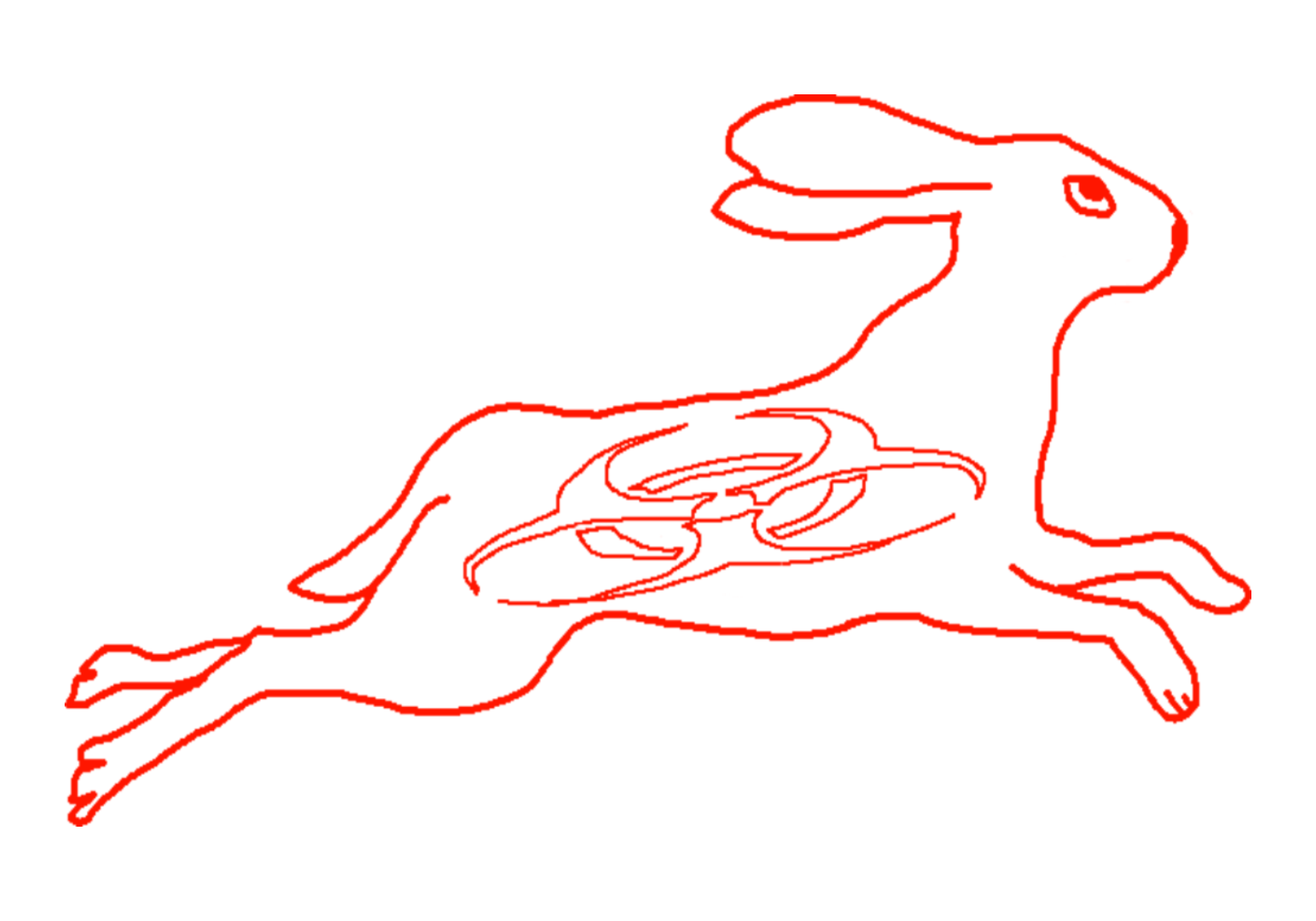 „rabbit“ 2024, digital