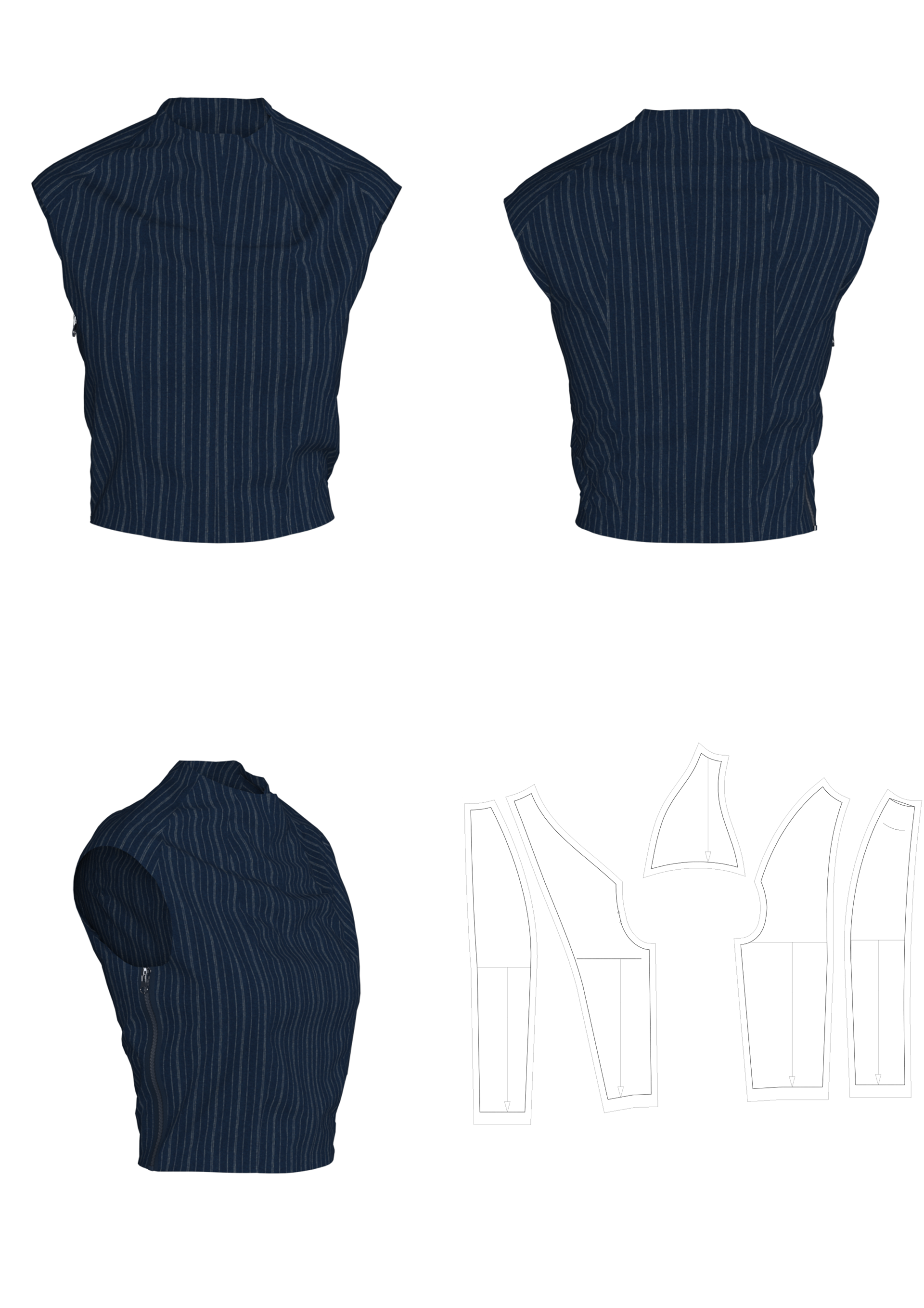 Pattern and V-Stitcher 3D implementation
