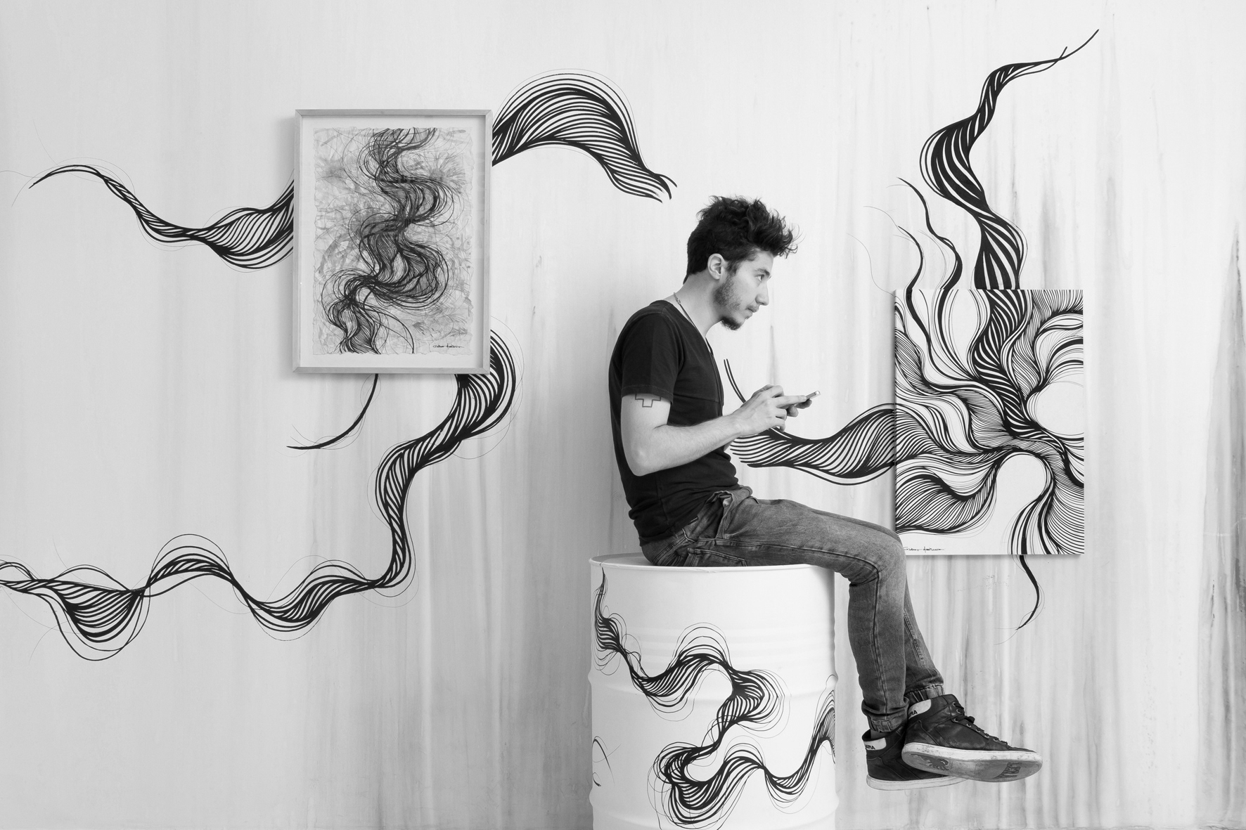 Giuliano Martinuzzo, artista plástico.