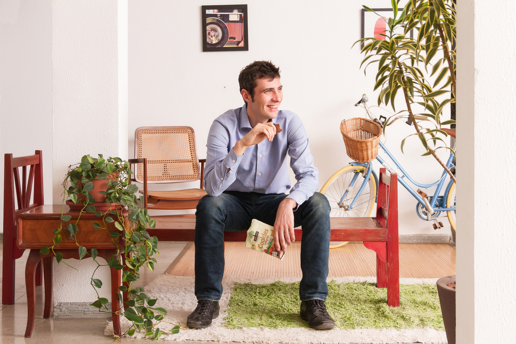 Luigi Bavaresco, gerente de Marketing & Produtos da Mãe Terra.