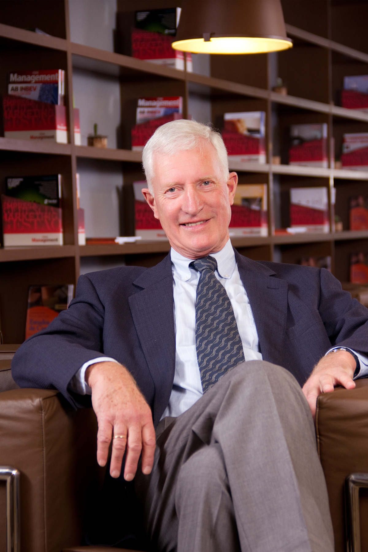 Proferssor Derek Abell, fundador da European School of Management and Technology.
