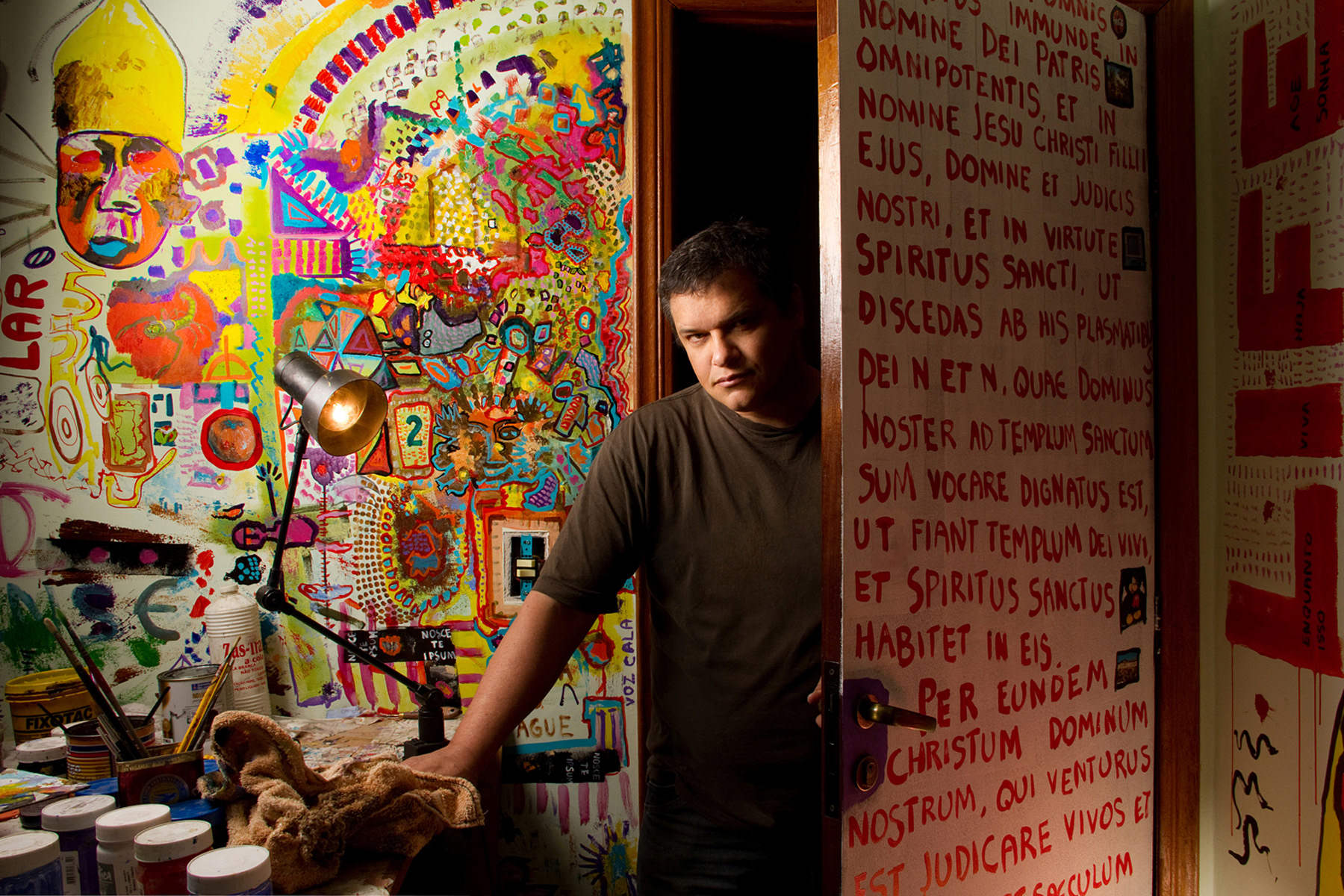 Fernando Naviskas, artista plástico.