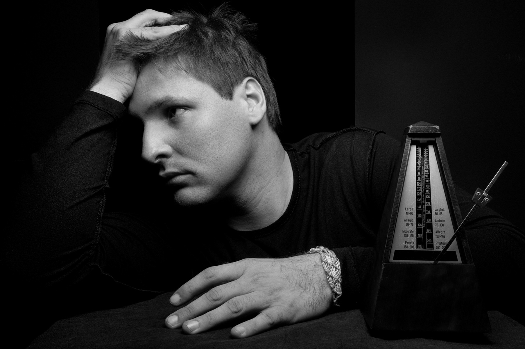 Léo Ferrarini, músico.