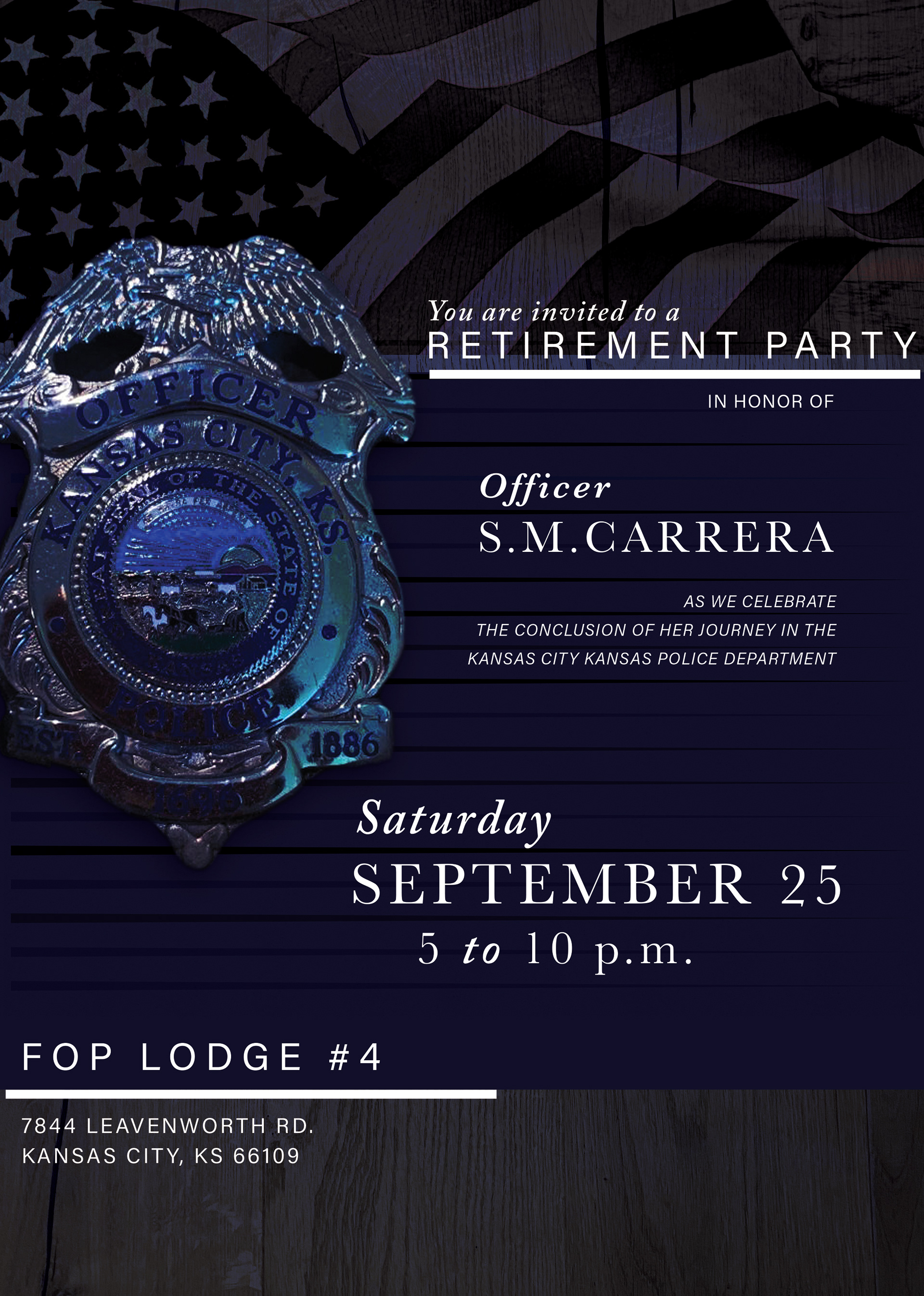 Retirement Flyer, 2022