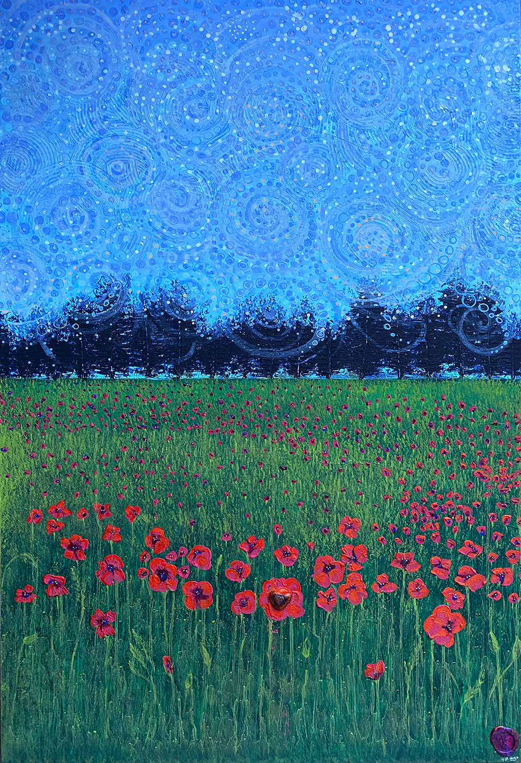 2020, 80 x 120 x 6 cm