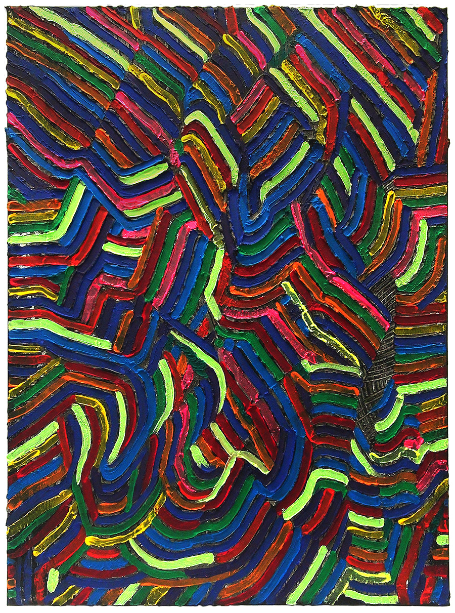 Organized Chaos, 2019, 60 x 80
