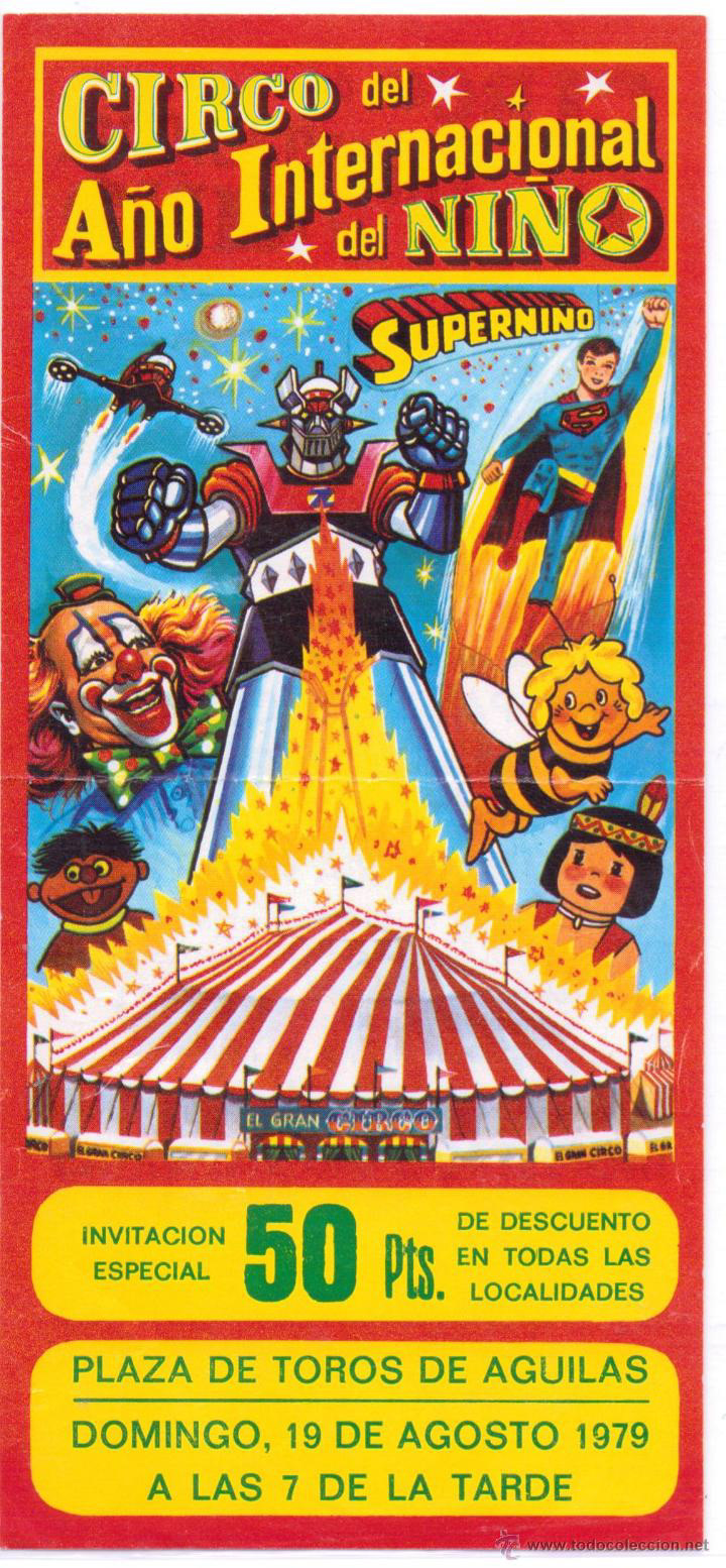 en el año 1979 todo estábamos flipados con Mazinger Z