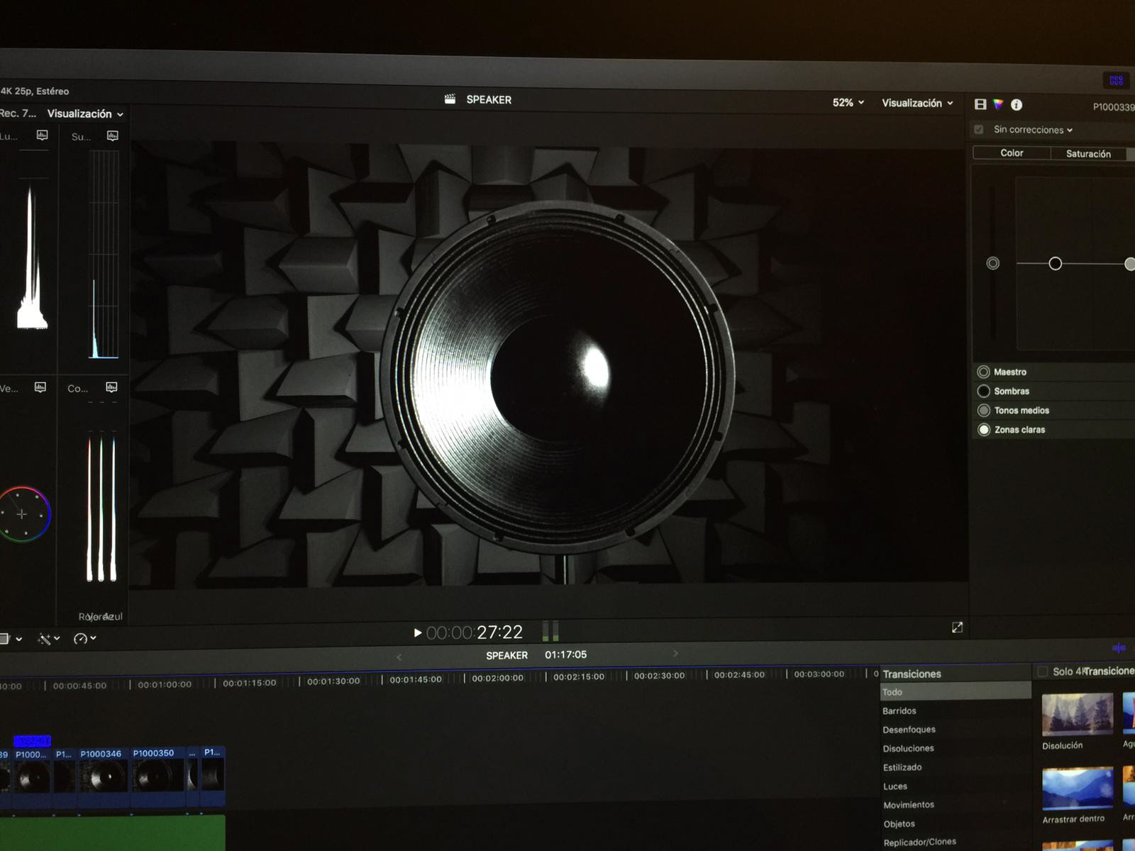 quebue dandole duro al Fcpx