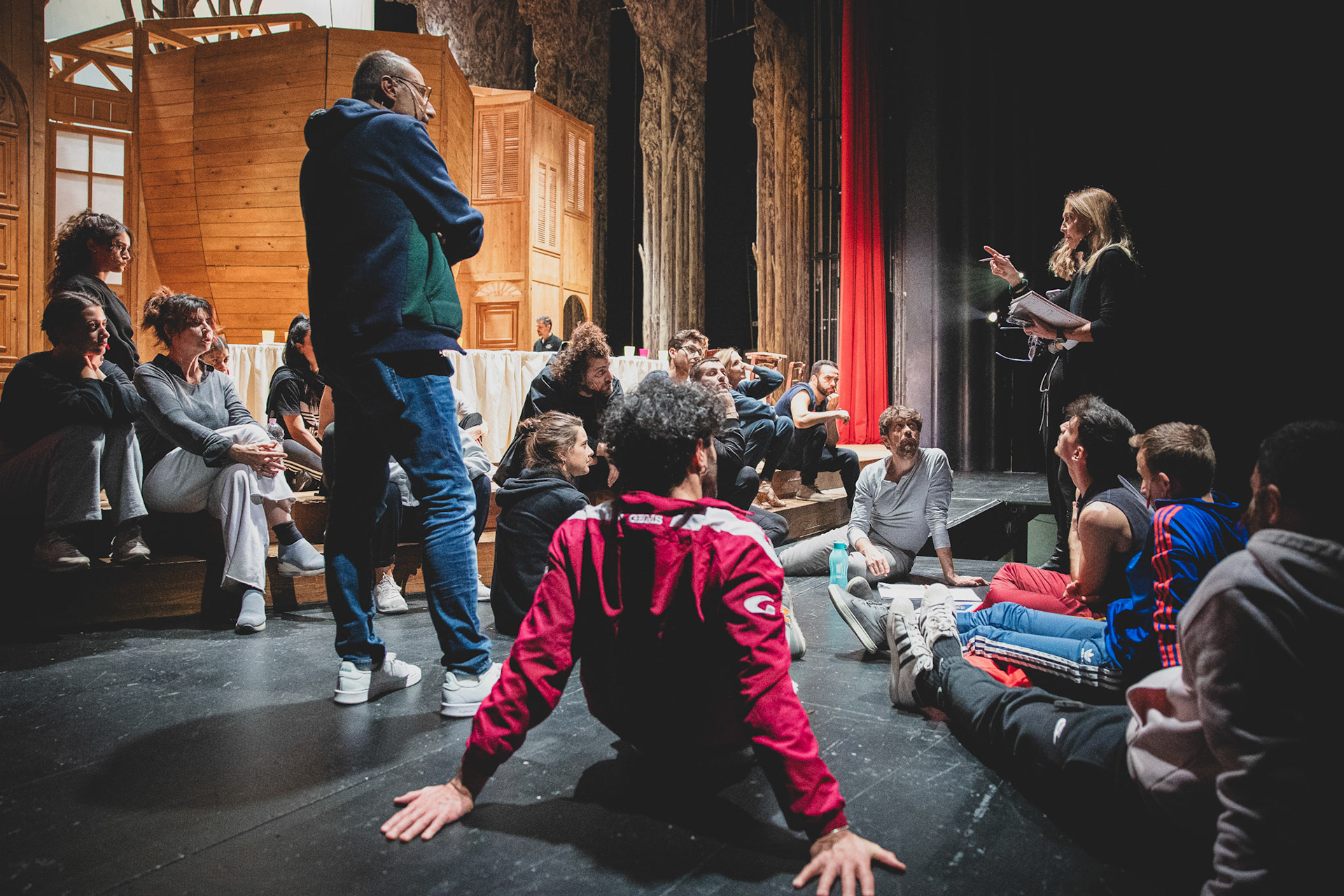 Aggiungi un posto a tavola - Backstage