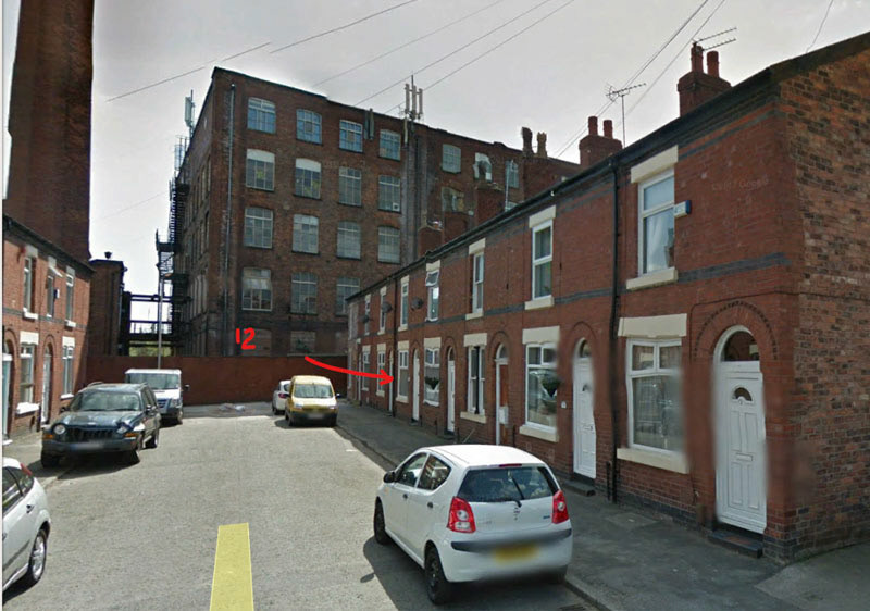 12 Violet Street Home of Flo Nuttall in 1939