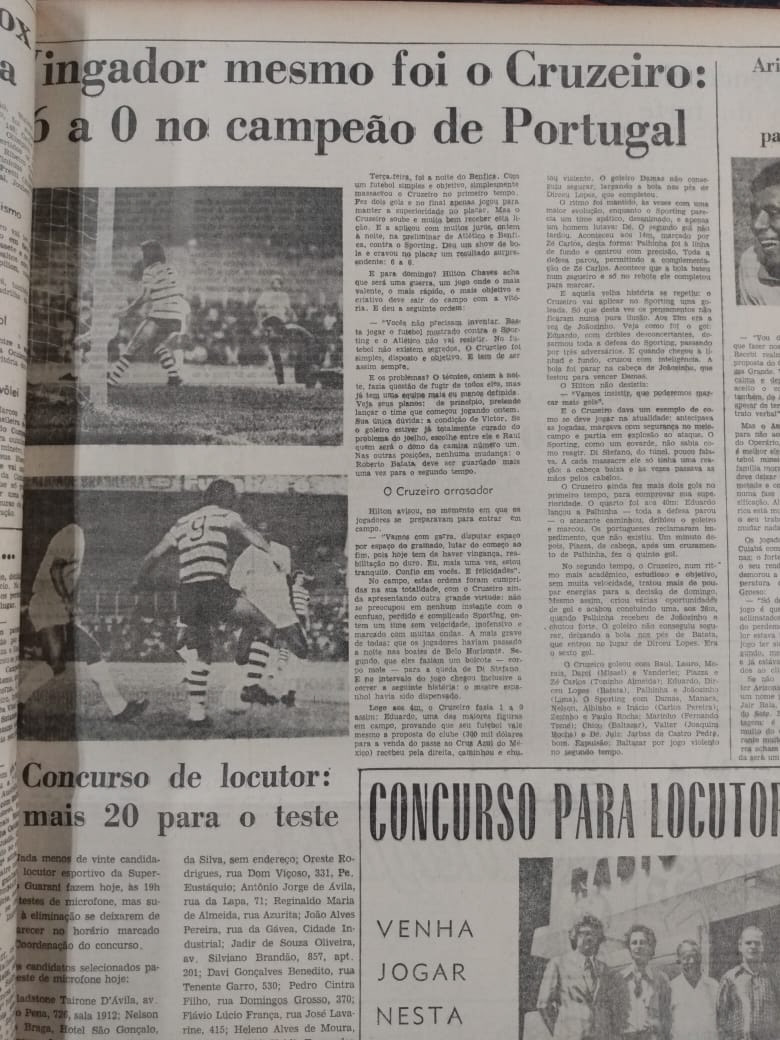 Edição impressa do jornal Estado de Minas de 6 de setembro Foto Arquivo EM