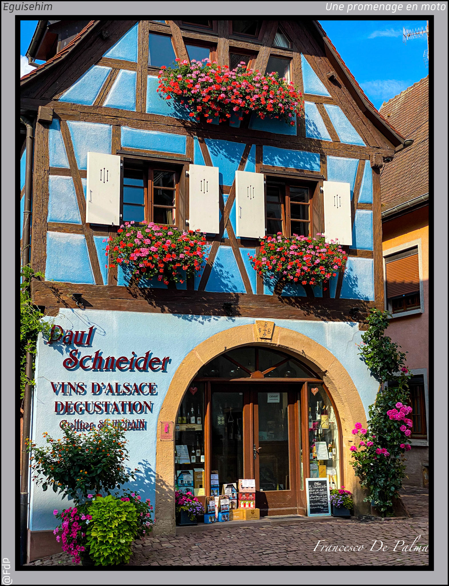 Une promenage en moto