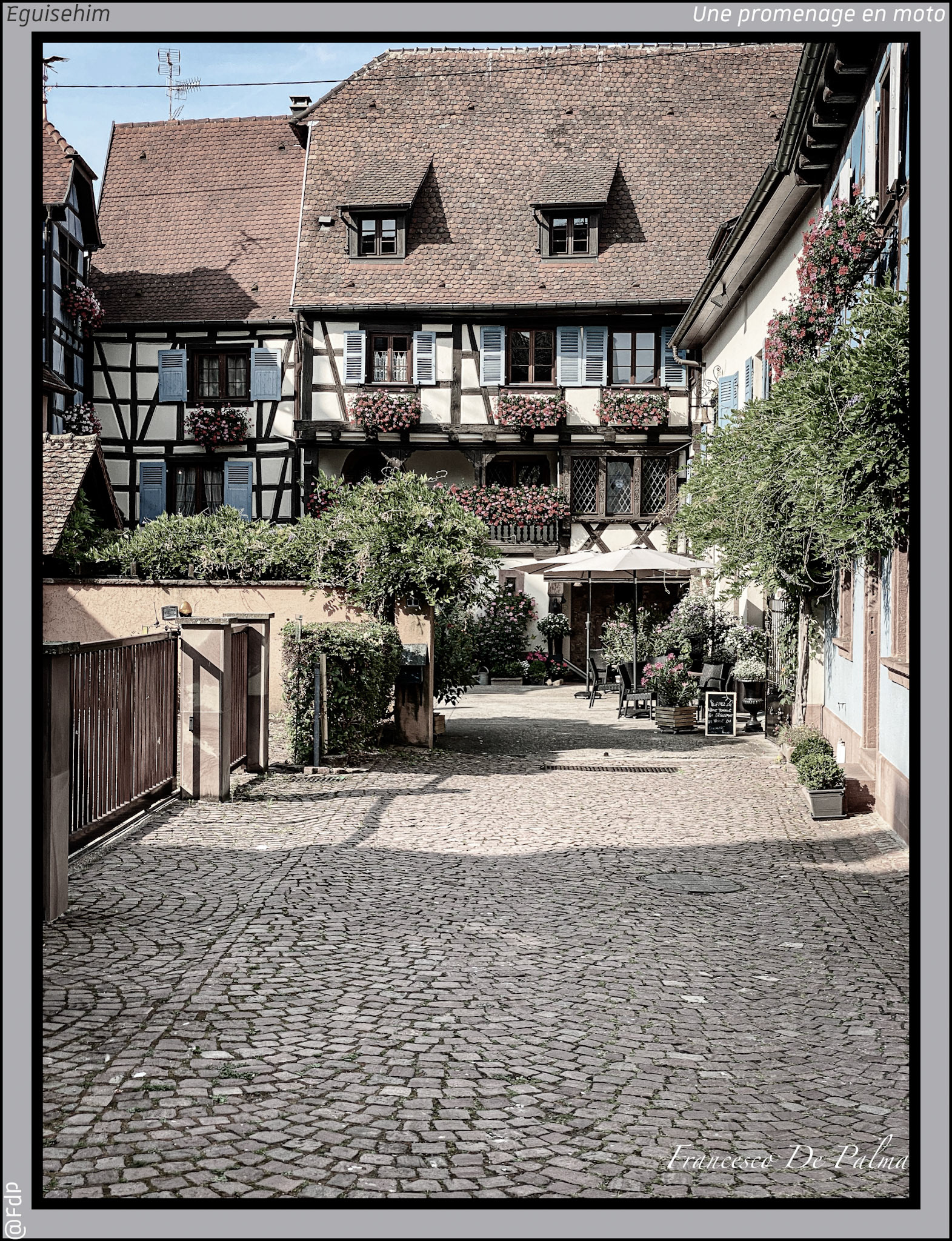 Une promenage en moto
