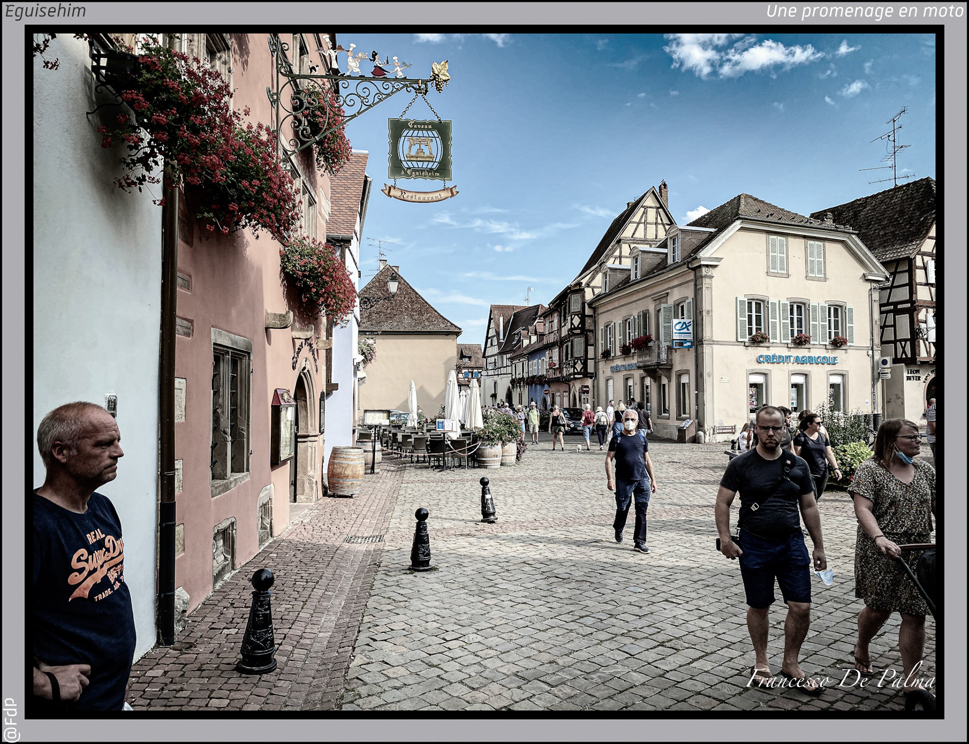 Une promenage en moto