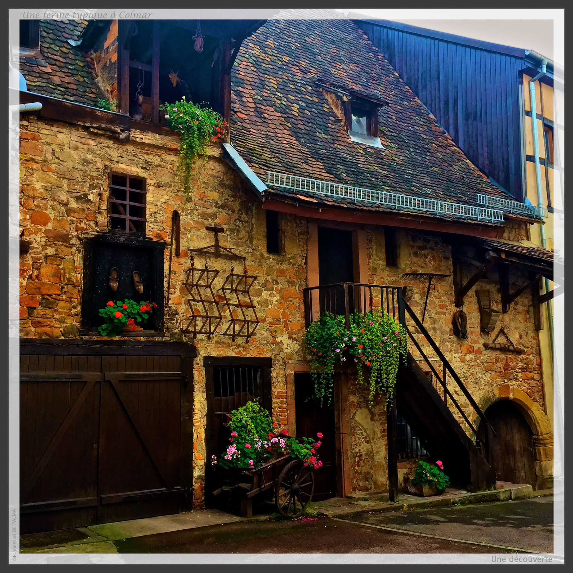 Une ferme typique à Colmar