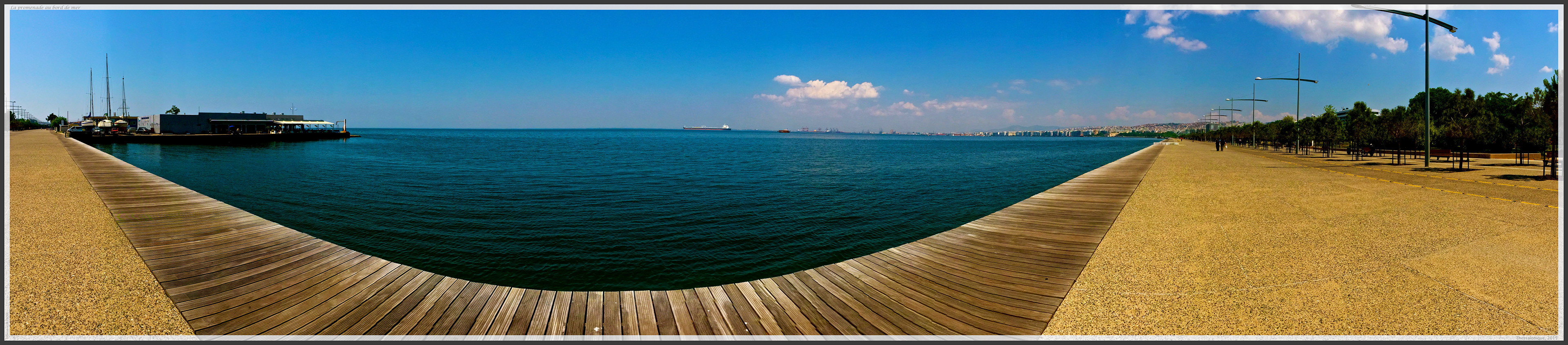 La promenade au bord de mer