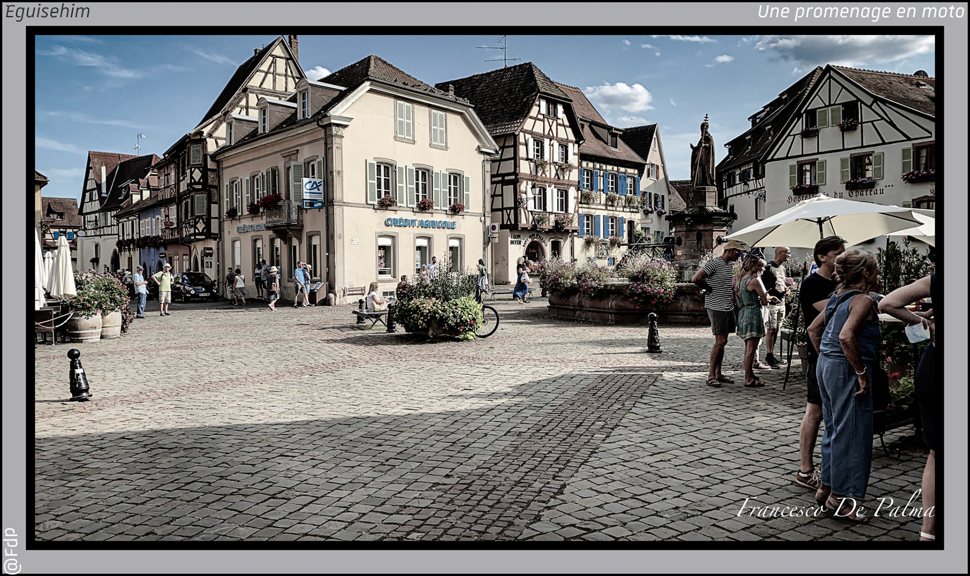 Une promenage en moto