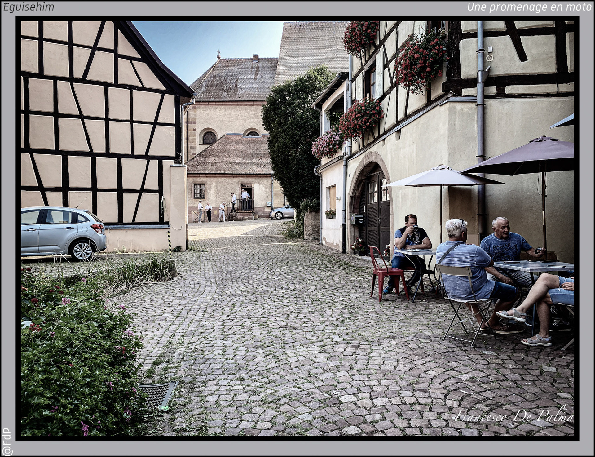 Une promenage en moto