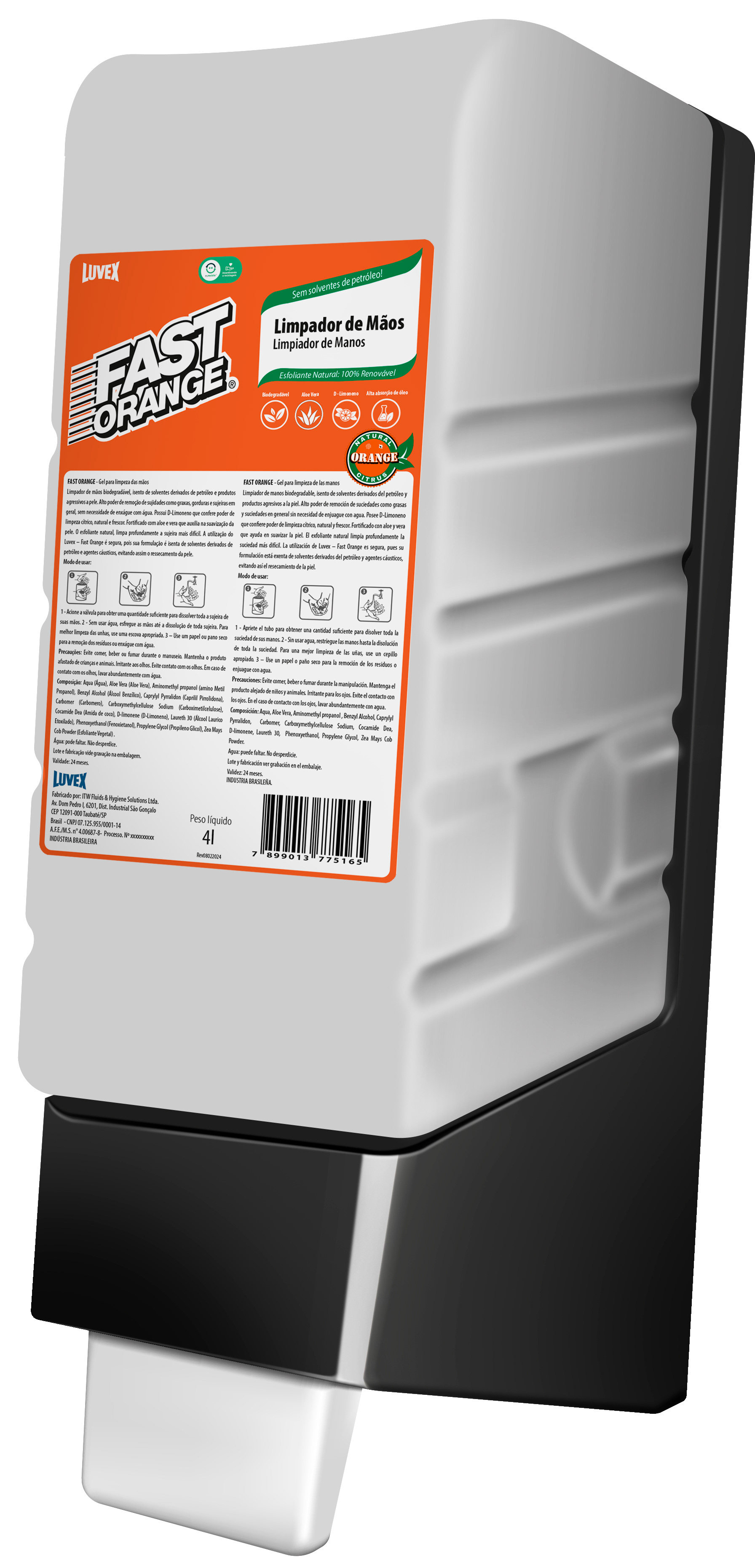 Embalagem - Indústria de produtos químicos