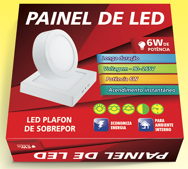 Embalagem - Lâmpadas e Iluminação