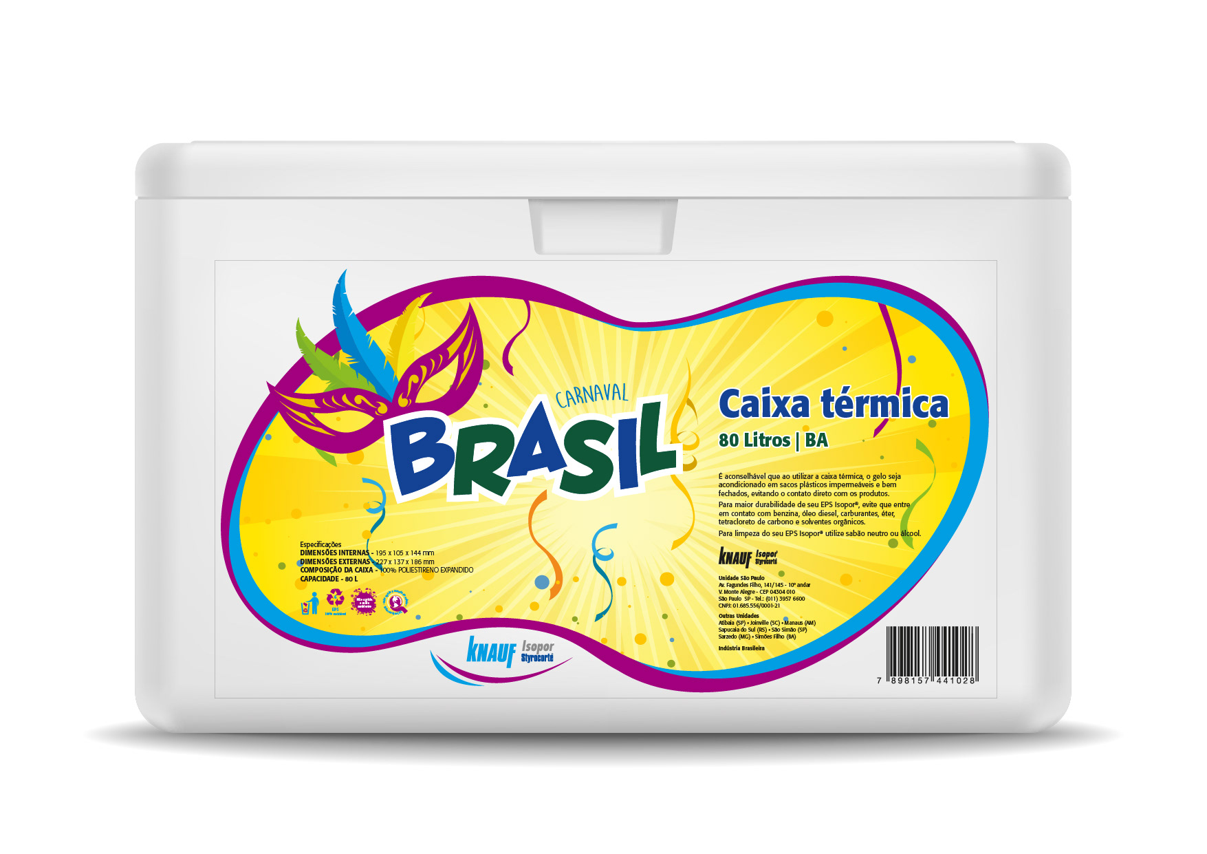 Rótulos para caixas - Carnaval