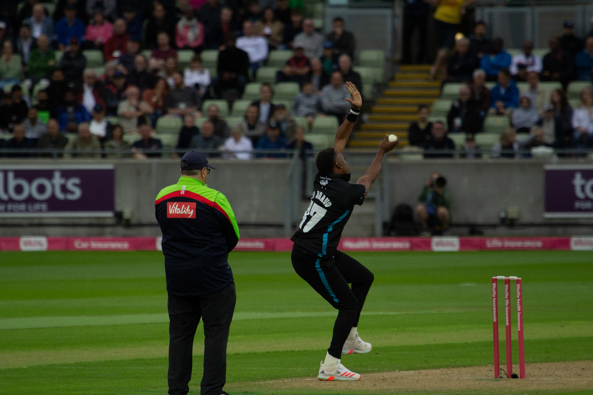 DJ still charging in