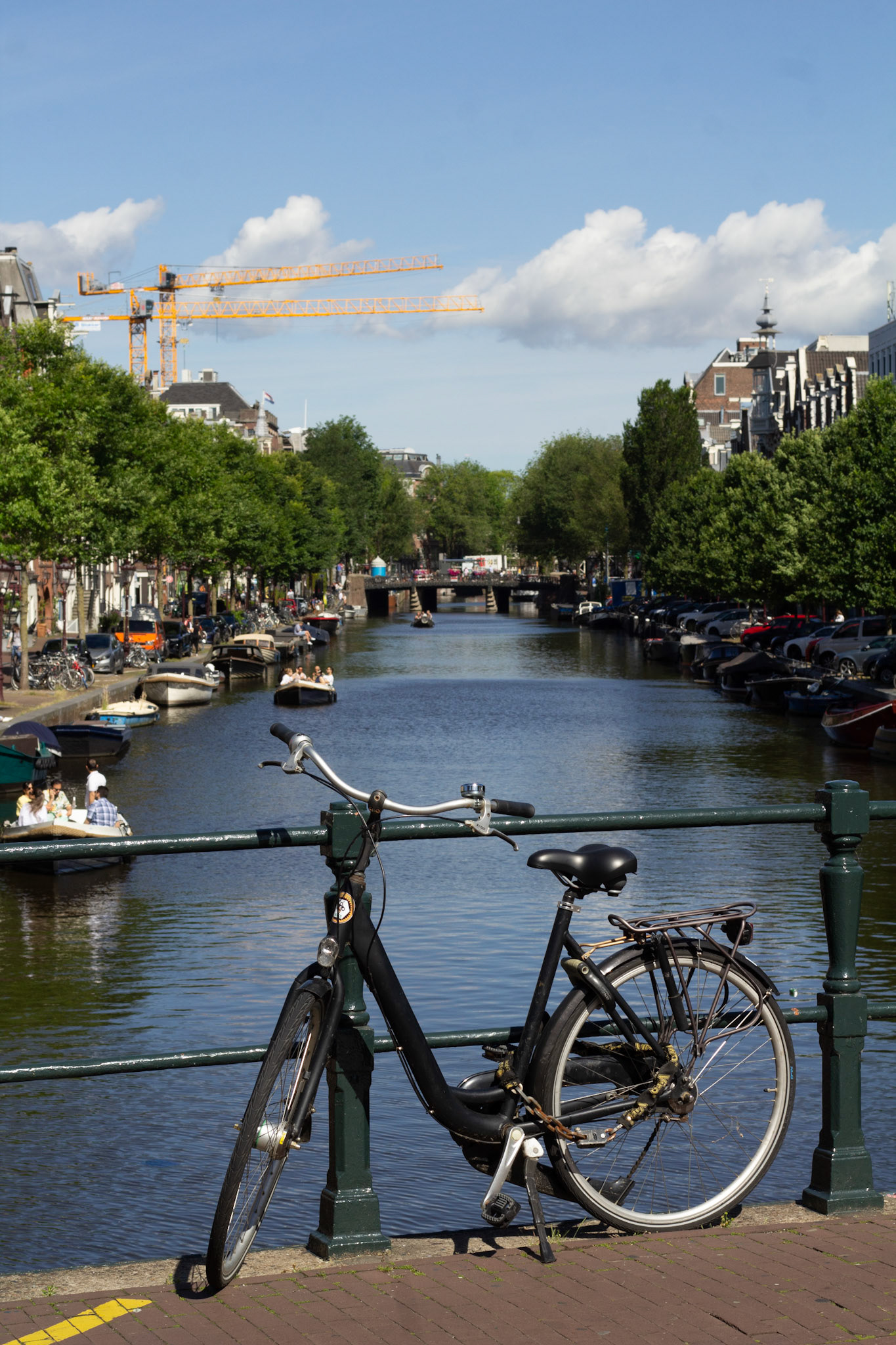 Two of Amsterdam's famous features