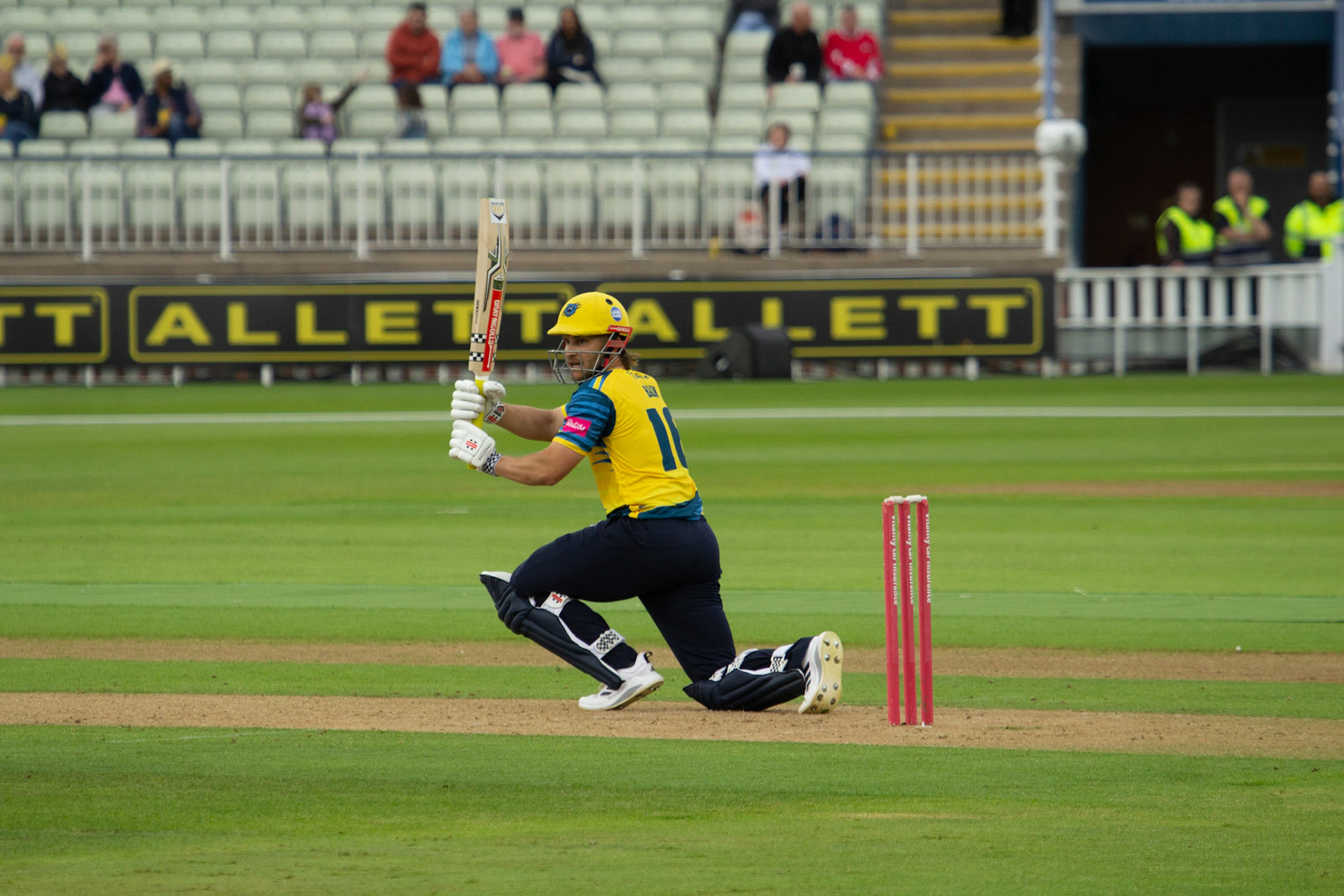 Sam Hain plays an elegant stroke