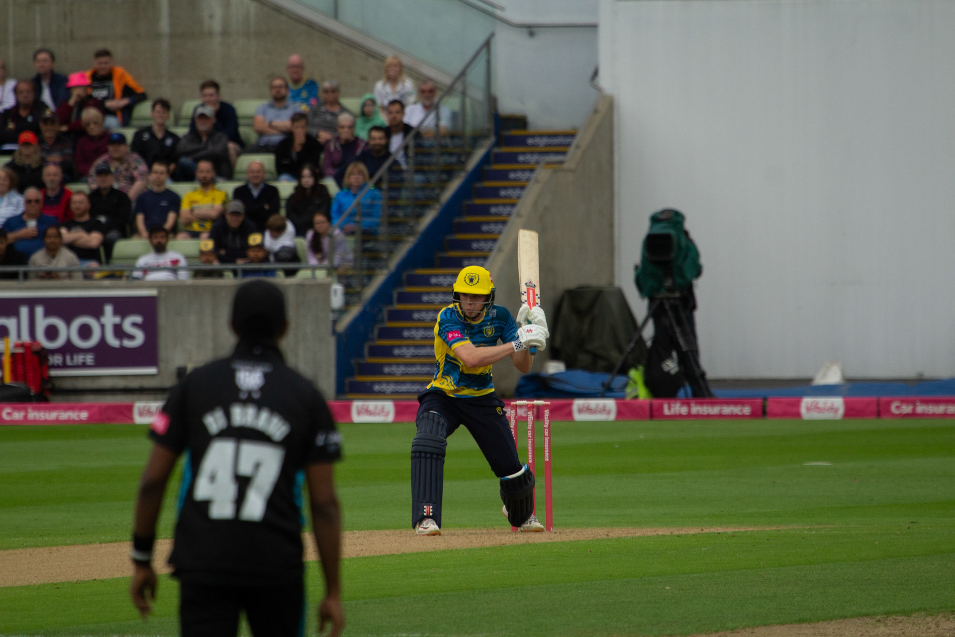 Mousley looks for the sweep